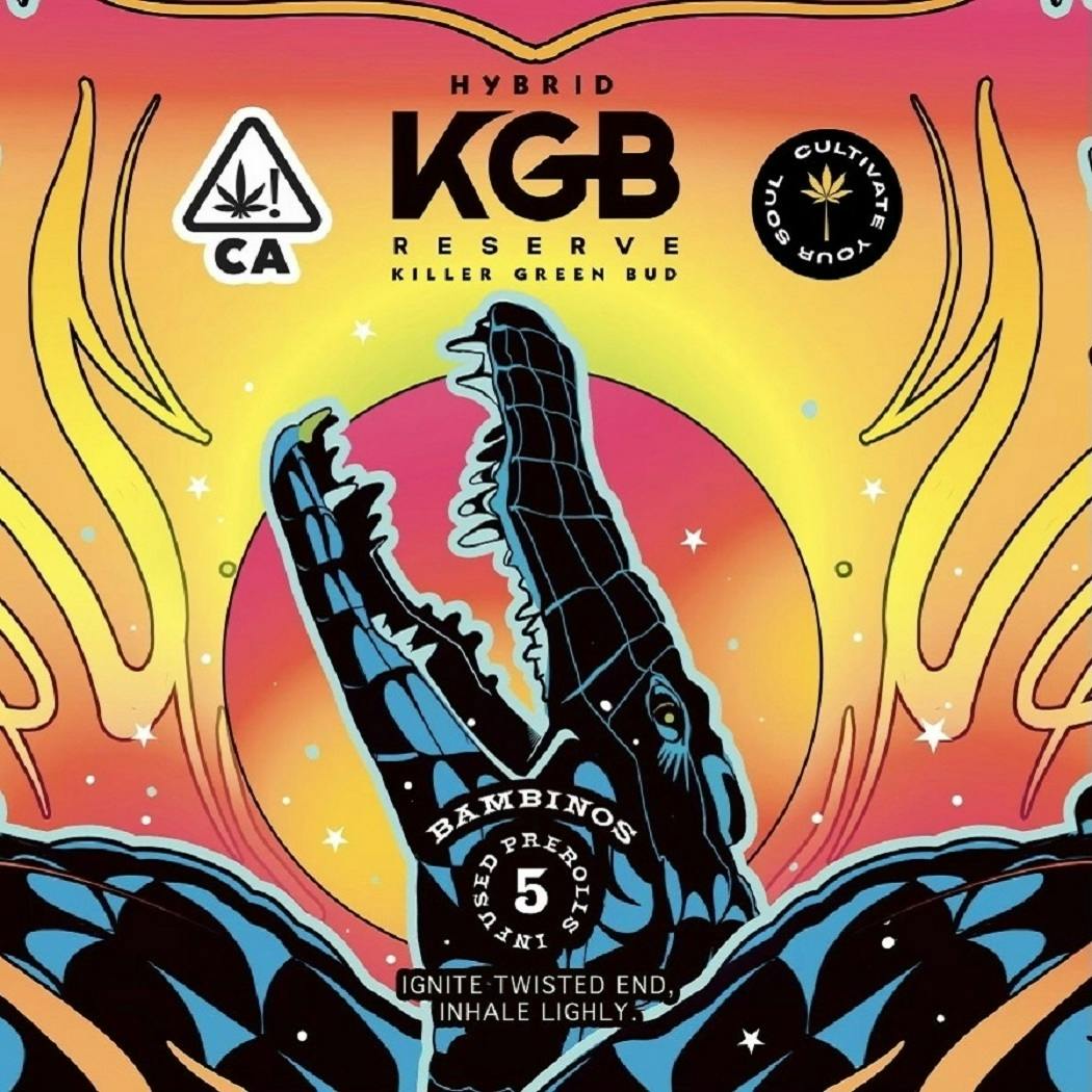 KGB RESERVE - BAMBINO 5 PACK - GELATTI - 2.5 GRAMS - image 1