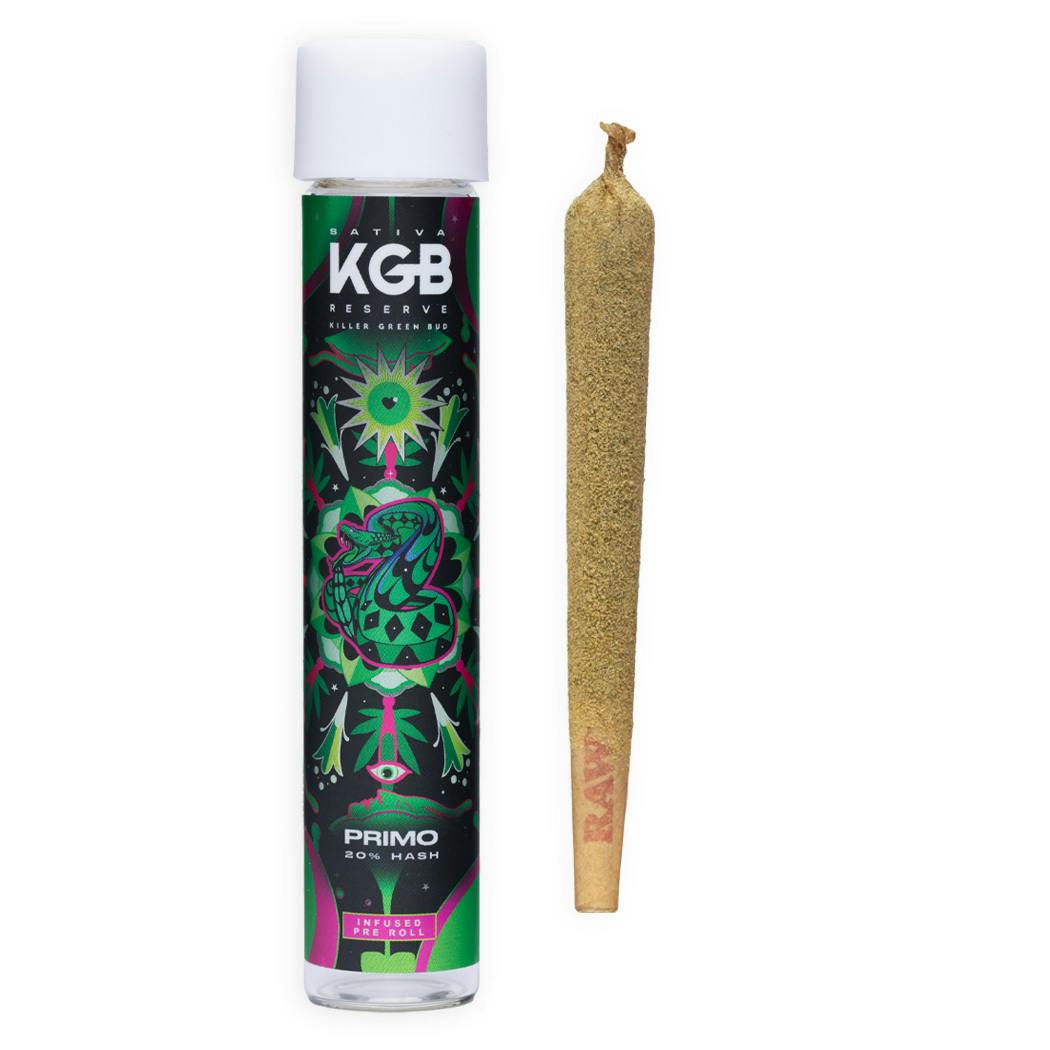 KGB RESERVE - PRIMO + 20% HASH - SUPER LEMON HAZE - 1.3 GRAMS - image 1