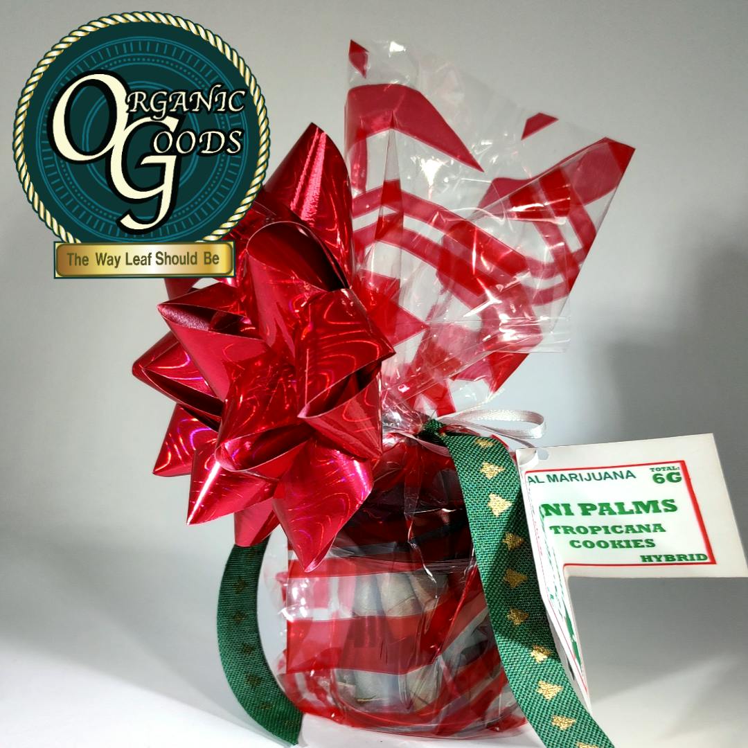 Gift Wrapped Tropicana Cookies Mini Palms 12 x .5g = 6g - image 1