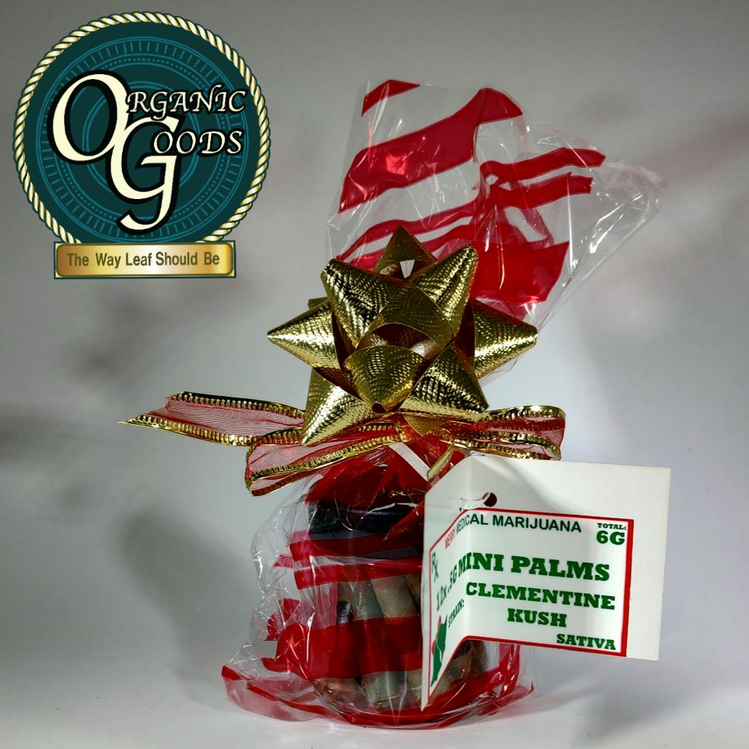 Gift Wrapped Clementine Kush Mini Palms 12 x .5g = 6g - image 1