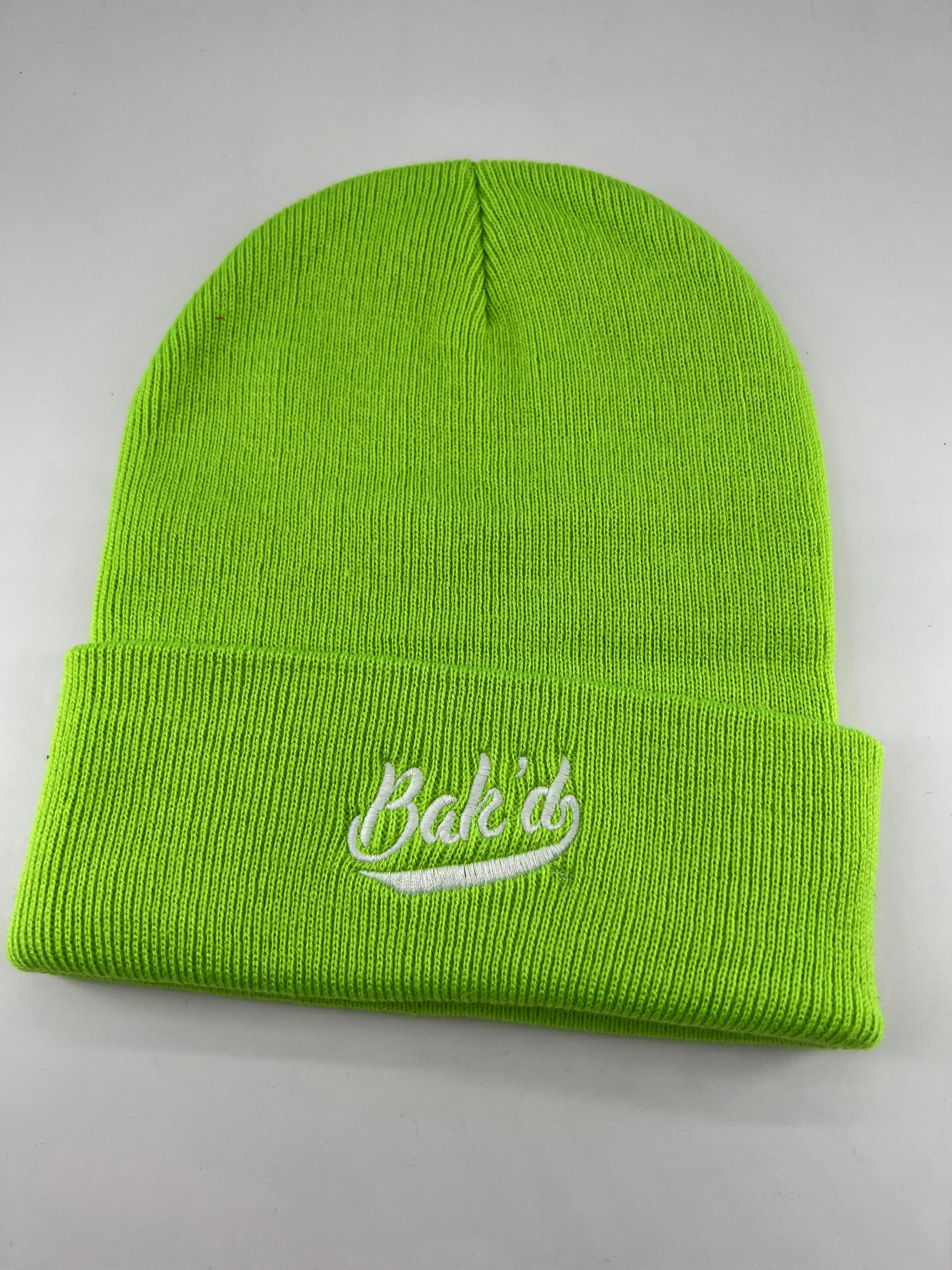 Bak'd Classic Beanie (Lime Green) - image 2