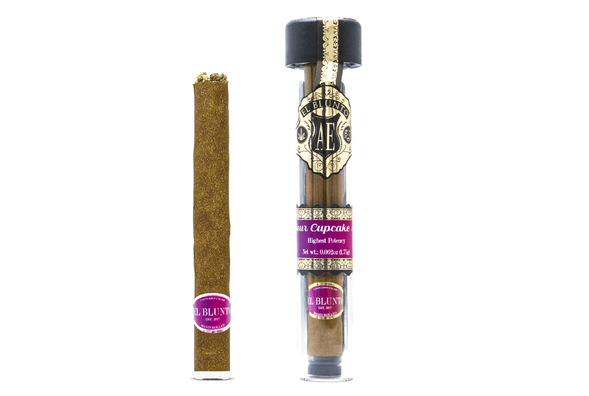 El Blunto -Sour Cupcake - 1.75G Cannabis Cigar [Blunt] - image 1