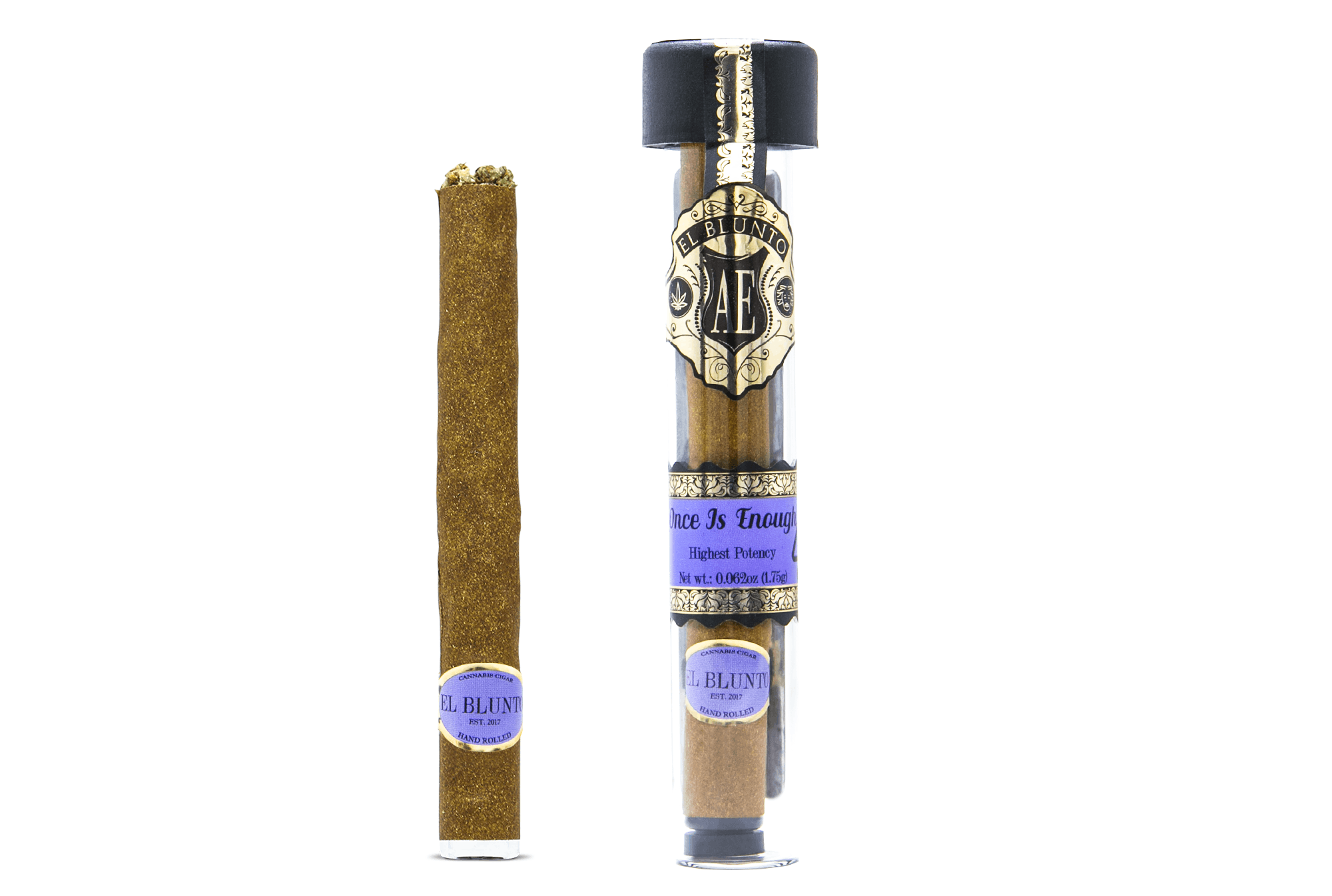 El Blunto - Once is Enough - 1.75G Cannabis Cigar [Blunt] - image 1
