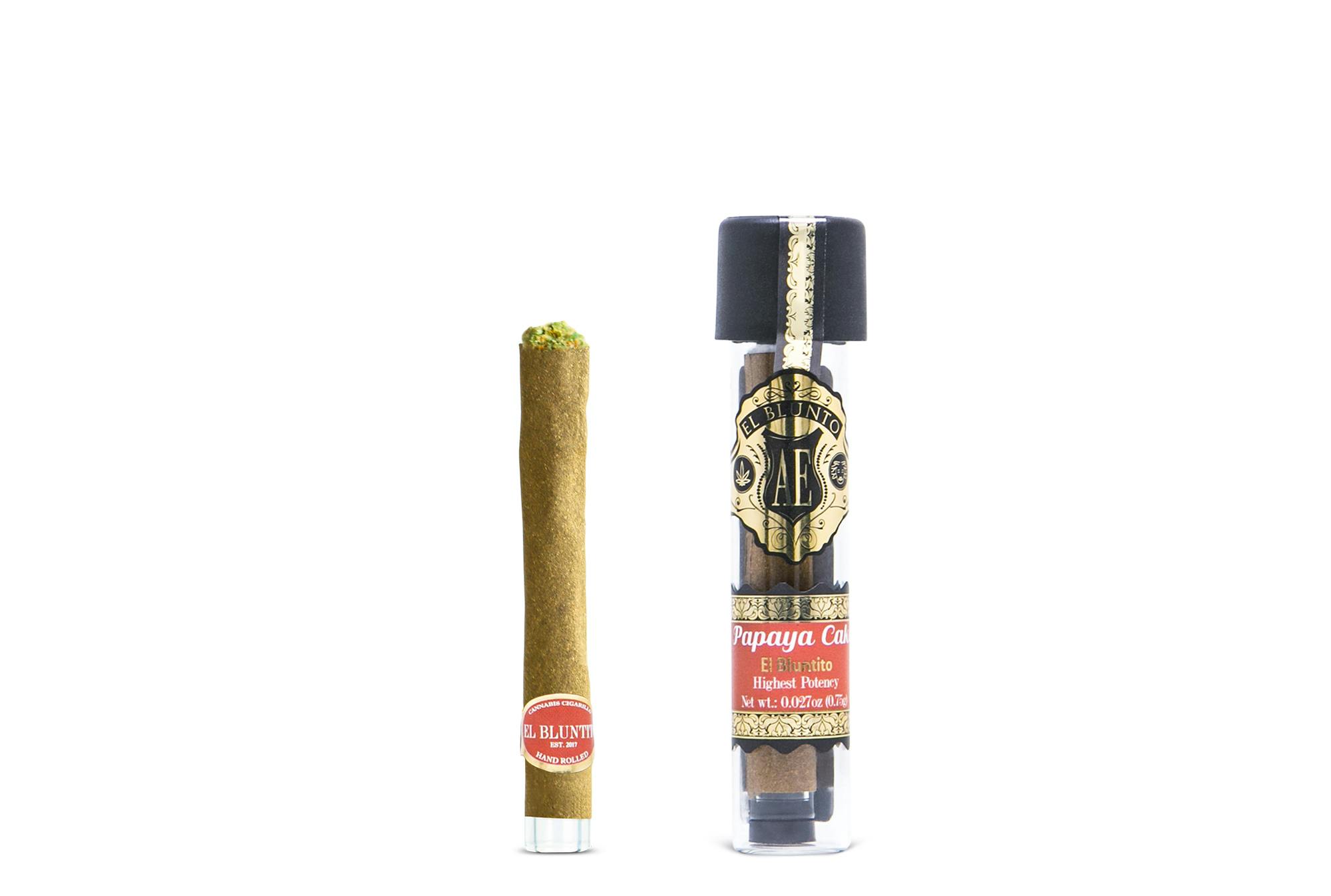 El Bluntito - Papaya Cake - .75G Cigarillo [Mini Blunt] - image 1