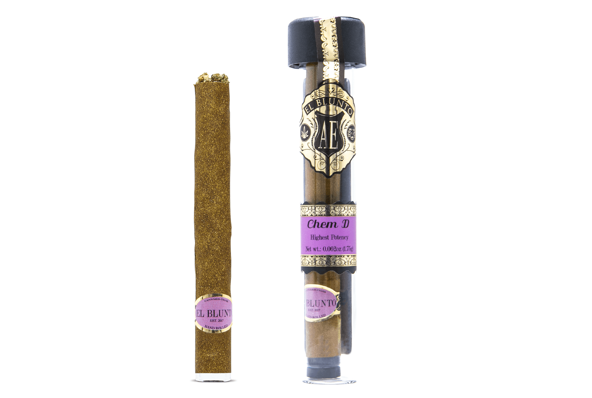 El Blunto -Chem D - 1.75G Cannabis Cigar [Blunt] - image 1