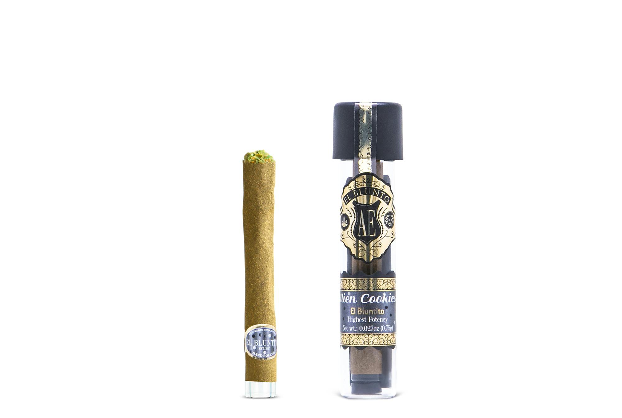 El Bluntito - Alien Cookies - .75G Cigarillo [Mini Blunt] - image 1