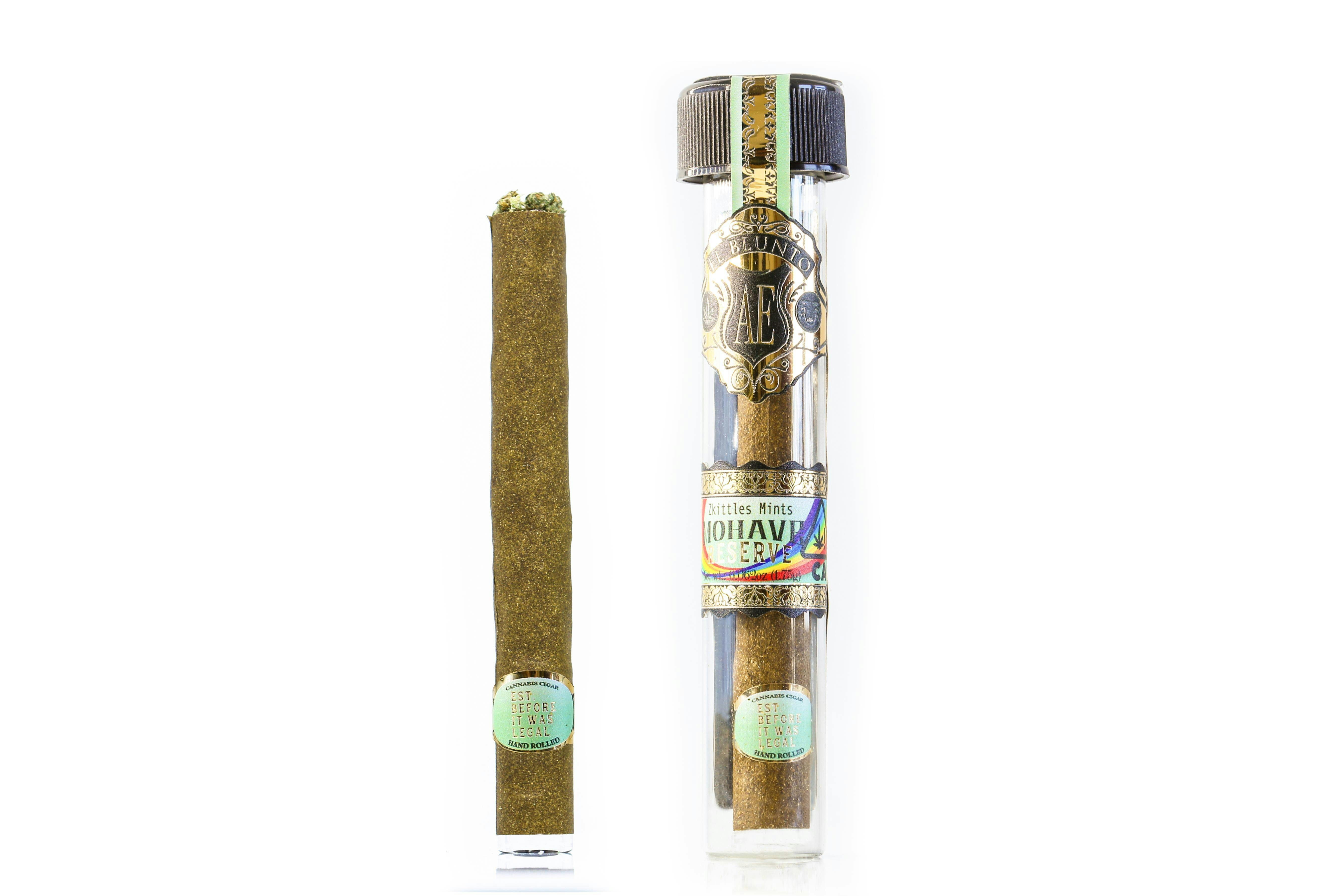 El Bluntito - Zkittlez Mintz - .75G Cigarillo [Mini Blunt] - image 1