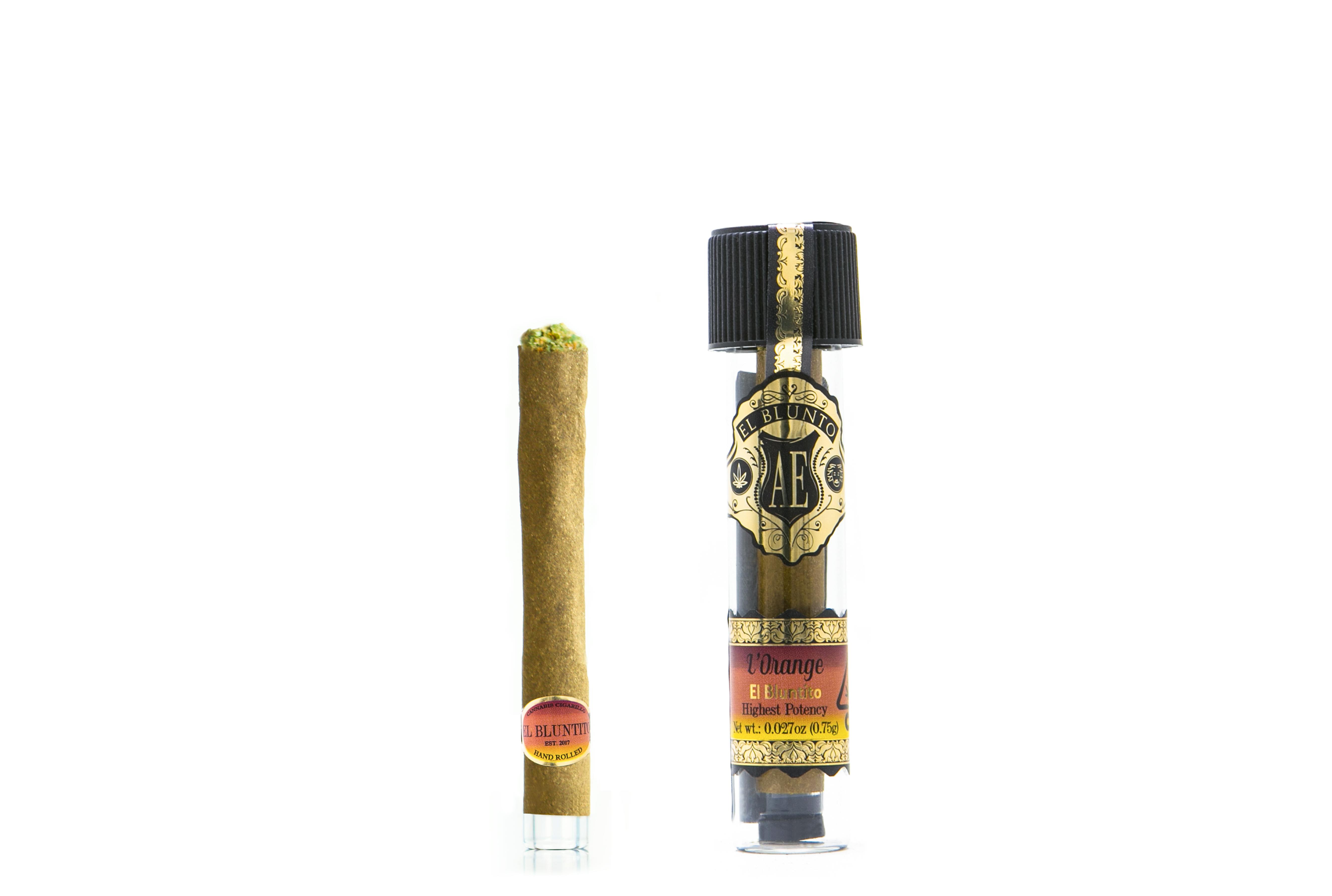 El Bluntito - L'Orange - .75G Cigarillo [Mini Blunt] - image 1