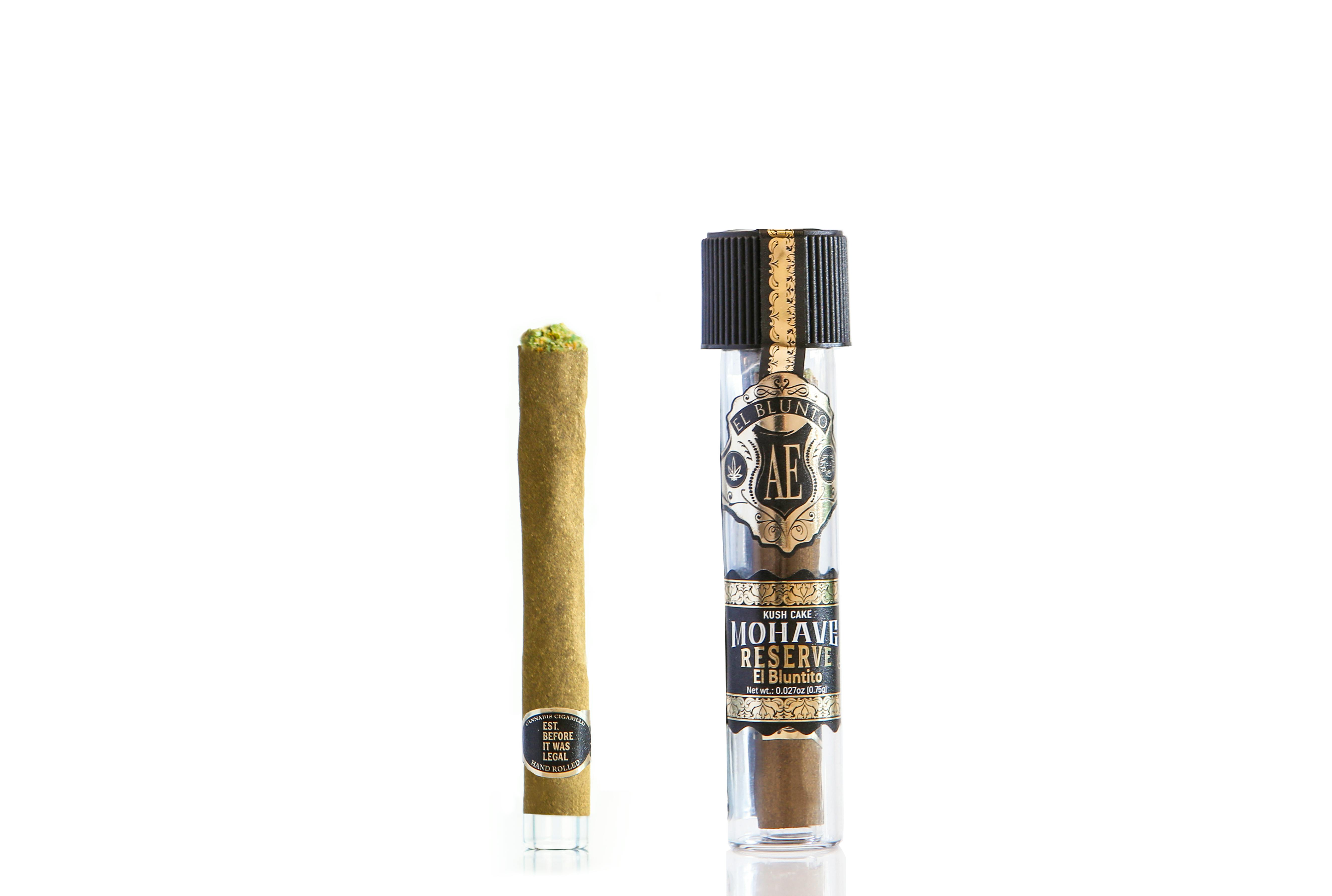 El Bluntito - Kush Cake x Mohave - .75G Cigarillo [Mini Blunt] - image 1