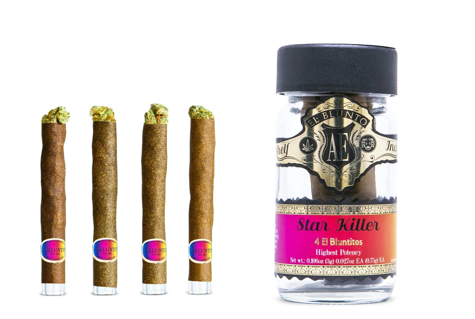El Bluntito - 4-Pack - Star Killer - 4 x .75G [Mini Blunt] - image 1