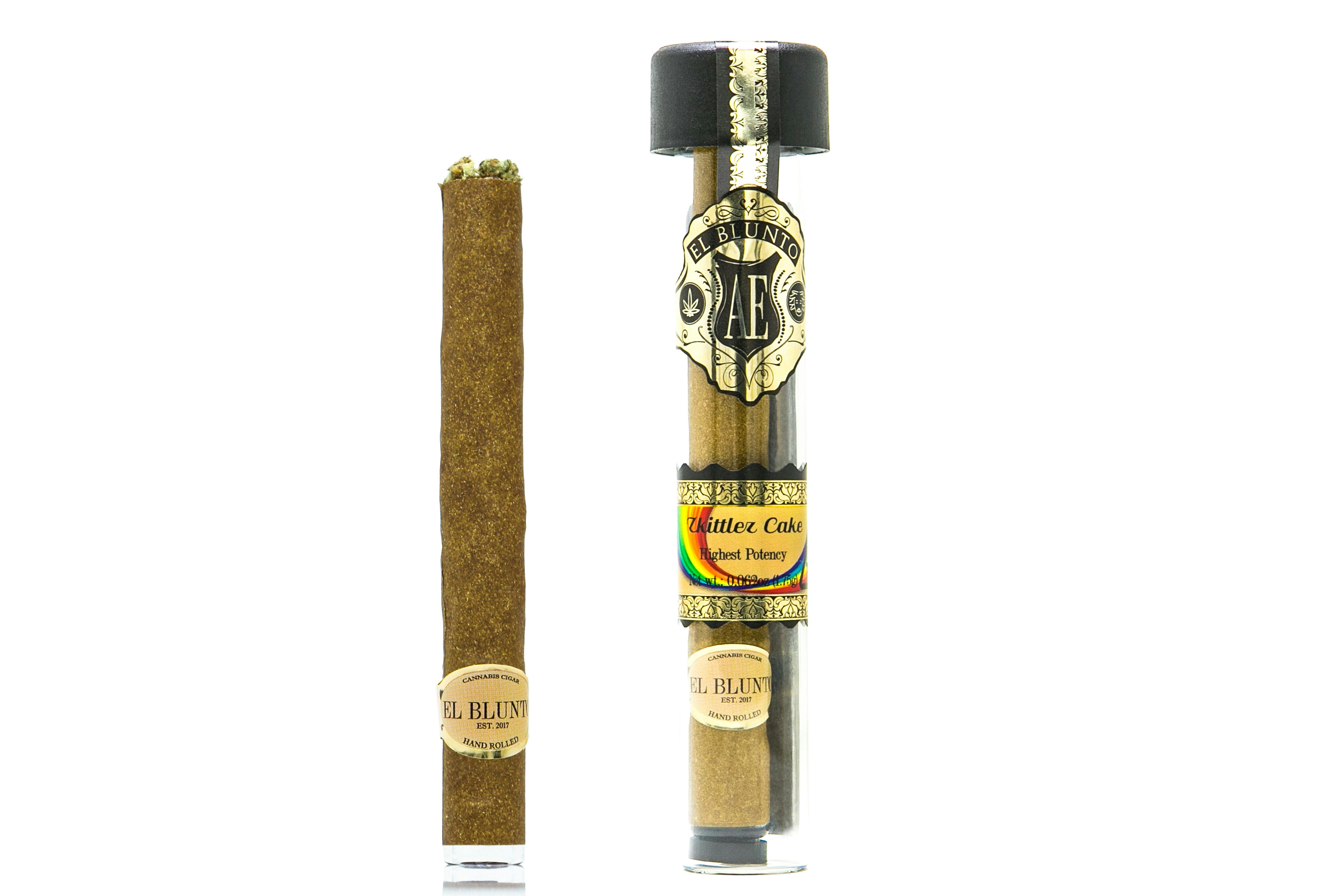El Blunto - Zkittlez Cake - 1.75G Cannabis Cigar [Blunt] - image 1