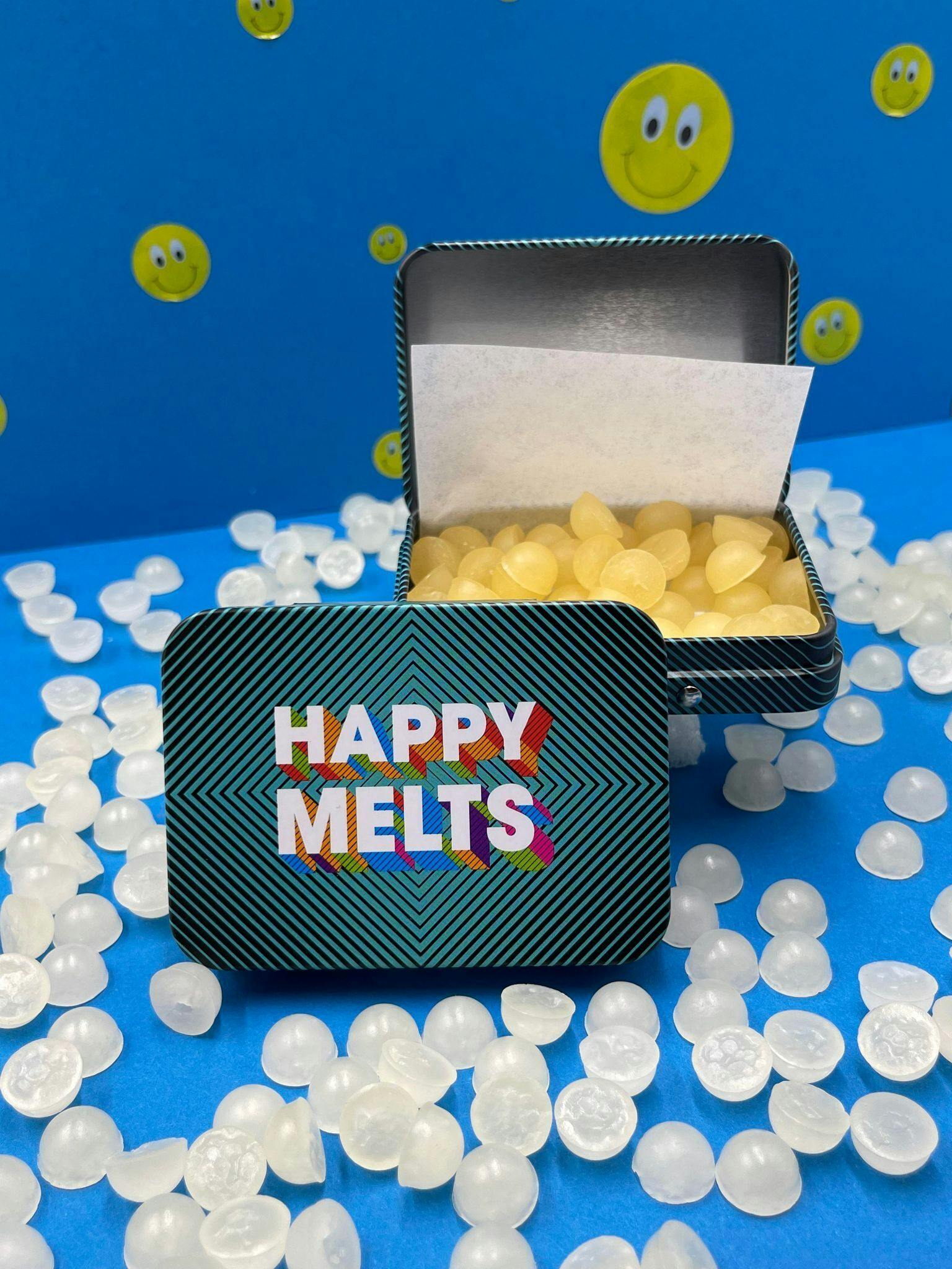 Happy Melts - Sublingual Mints - 400mg THC - Peppermint - image 1