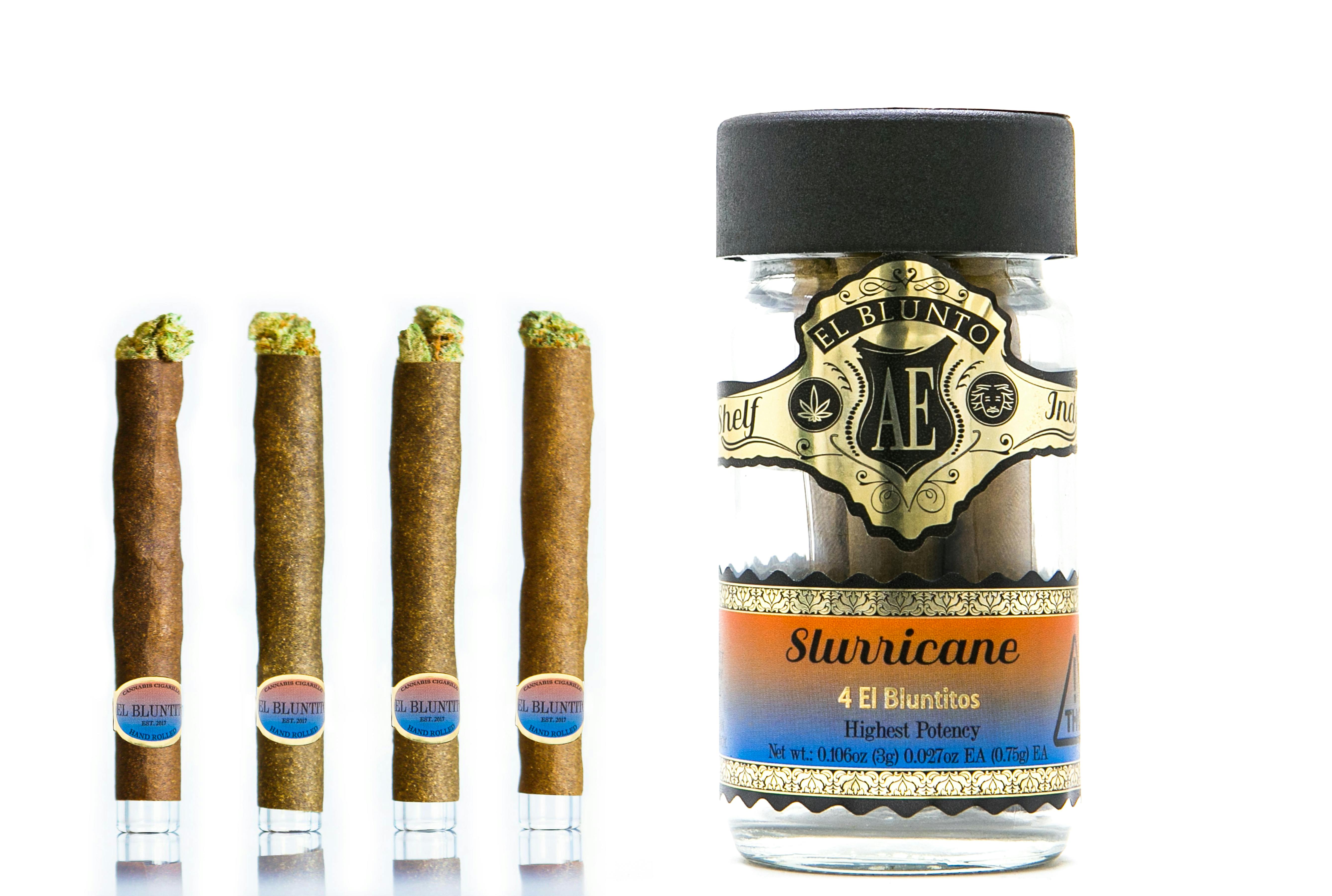 El Bluntito - 4-Pack - Slurricane - 4 x .75G [Mini Blunt] - image 1