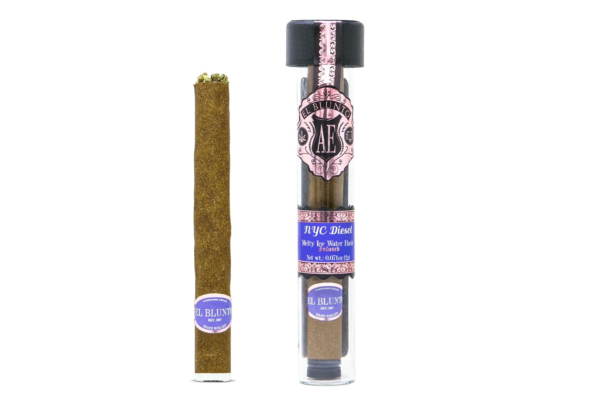 El Blunto - NYC Diesel - 2G Cannabis Cigar - Hash Infused [Blunt] - image 1