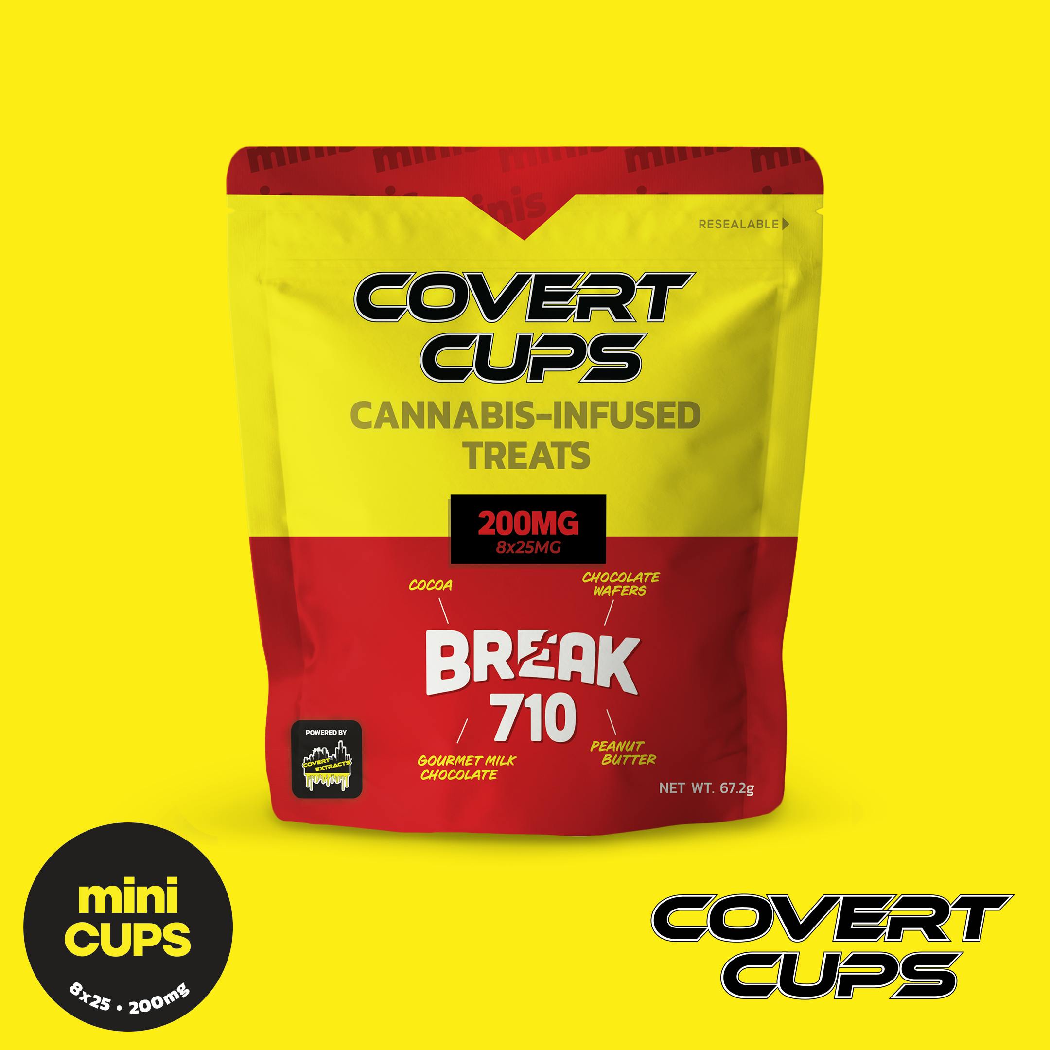 Break 710 - 200MG Chocolate Cups - Covert Cups - MED - image 1