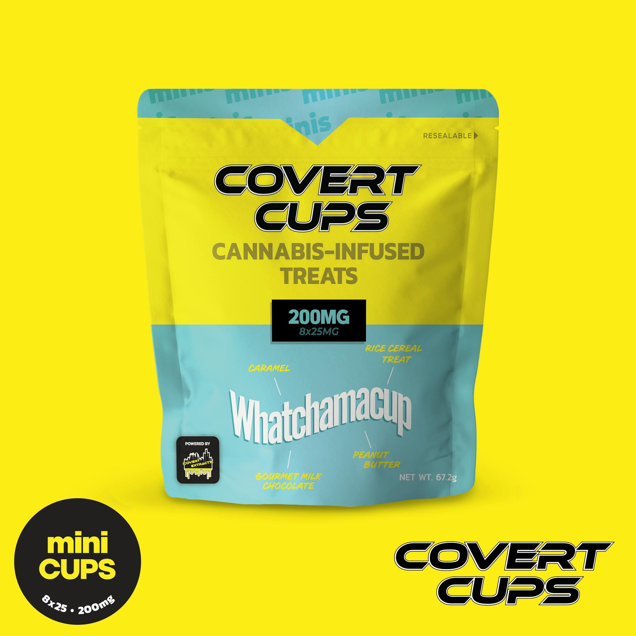 Whatchamacup- 200MG Chocolate Cups - Covert Cups - MED - image 1