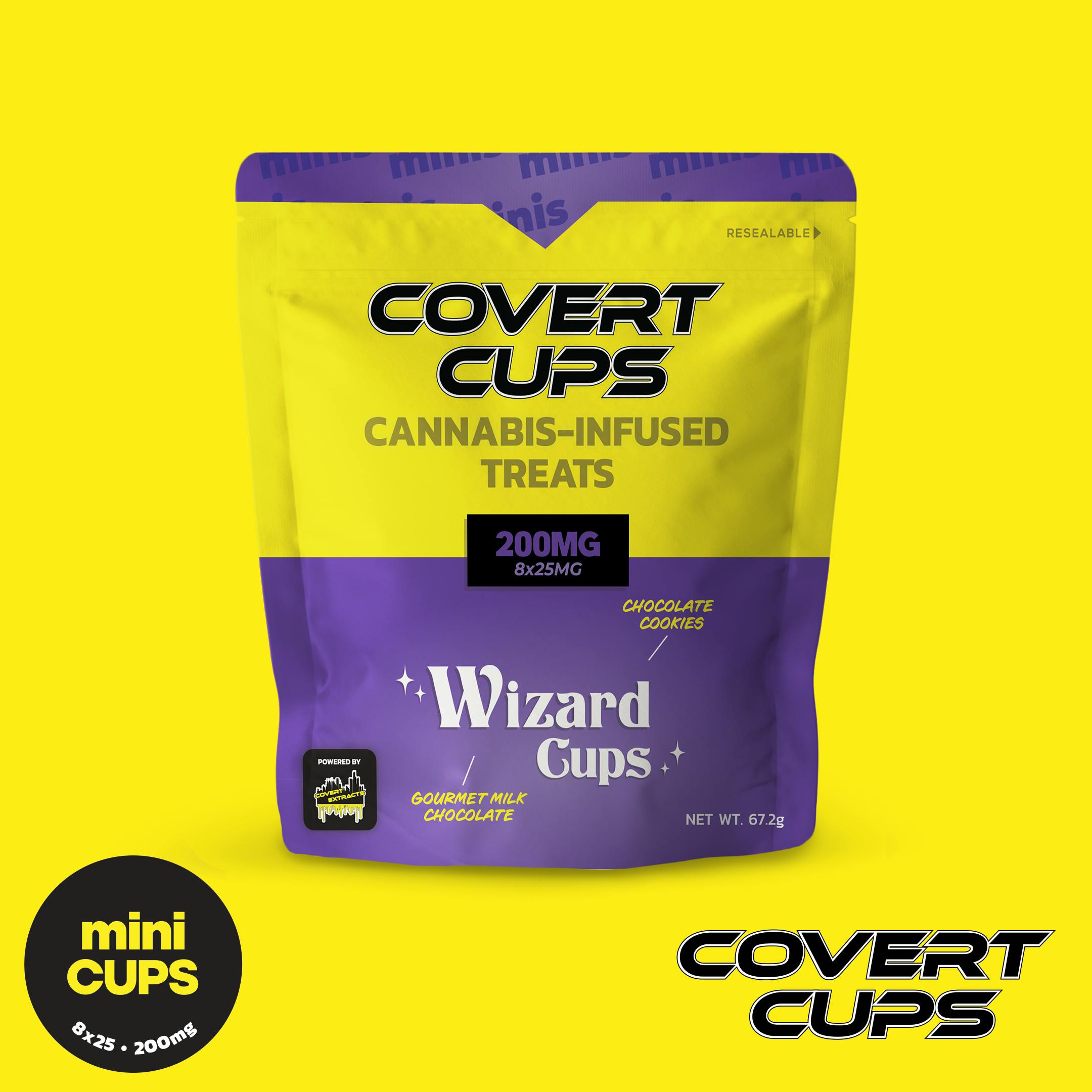 Wizard Cups - 200MG Chocolate Cups - Covert Cups | MED - image 1