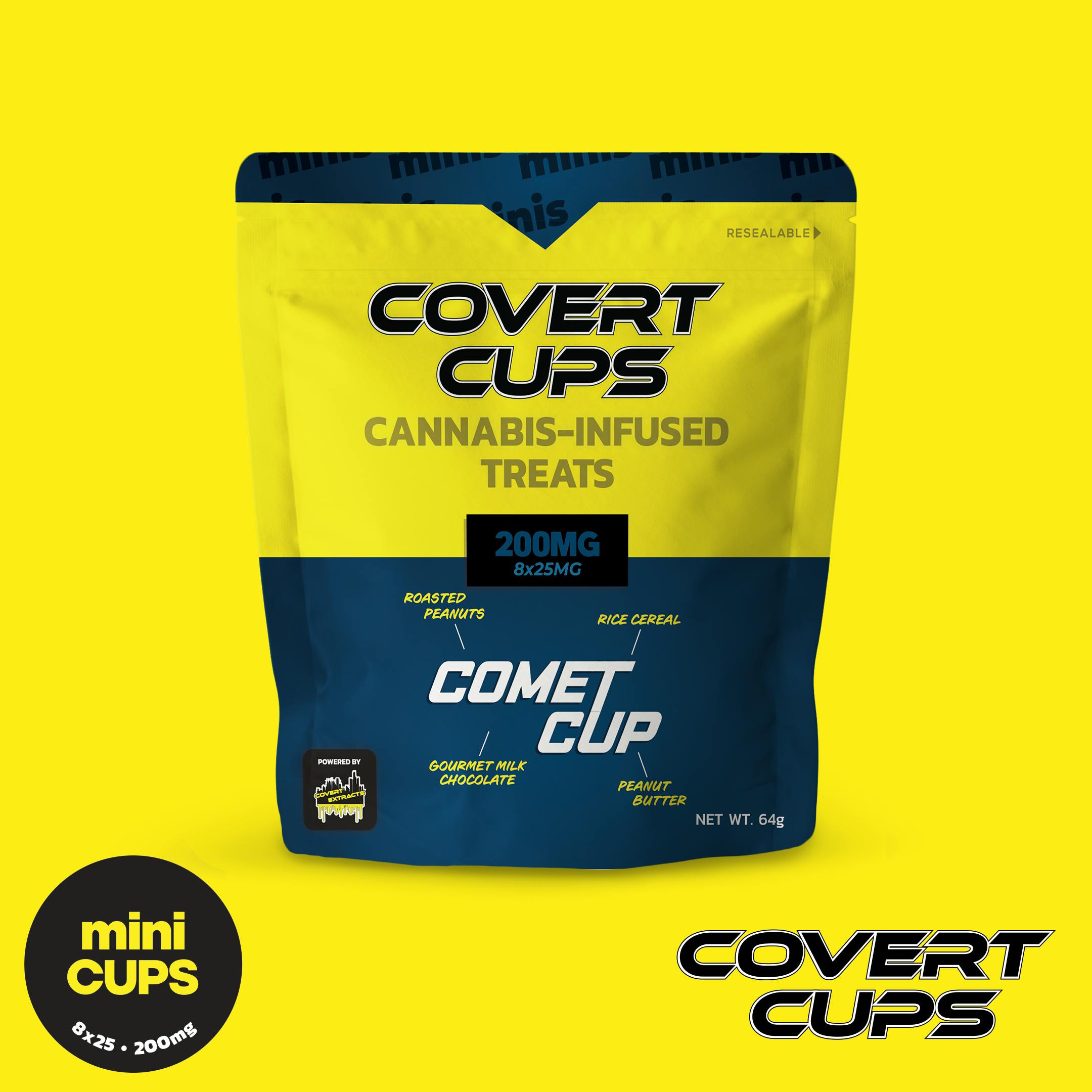 Comet Cup - 200MG Chocolate Cups - Covert Cups - REC - image 1