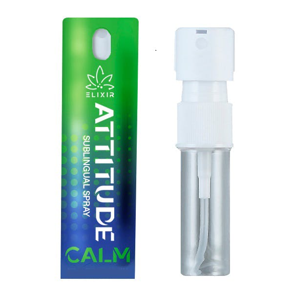 Attitude - Calm - Sublingual Spray 250mg THC - Peppermint - image 1