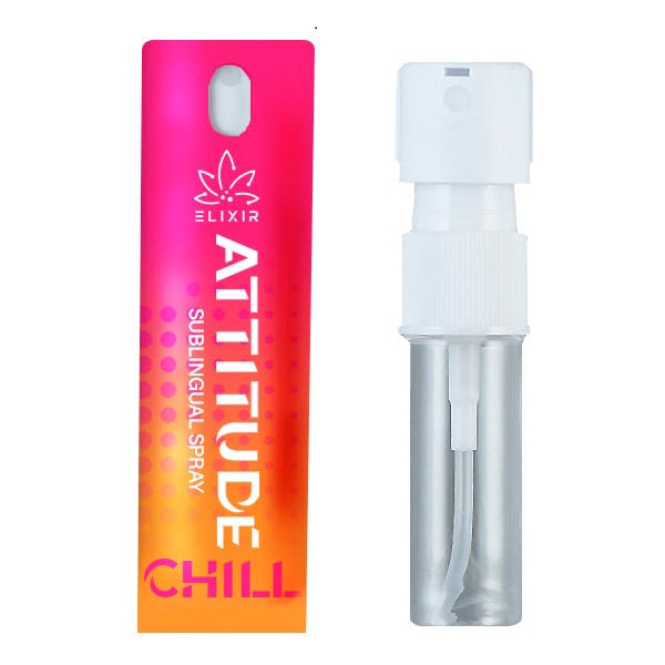Attitude - Chill - Sublingual Spray 500mg THC - Peppermint - image 1