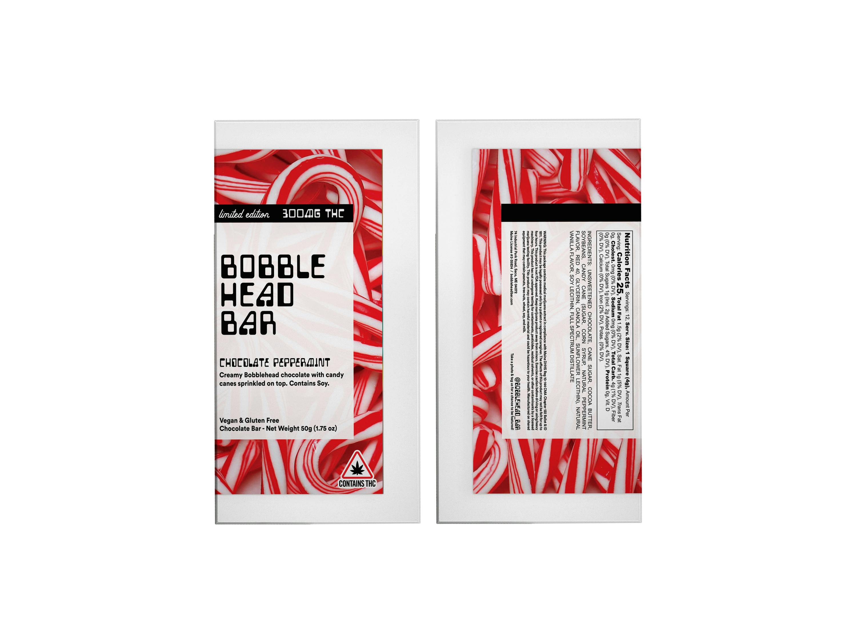 Chocolate Peppermint Bobblehead Bar (300mg) - image 1