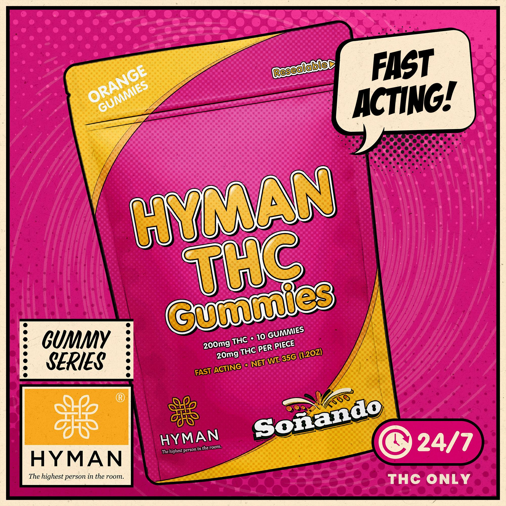 Soñando | ALL DAY • Fast Acting 200mg Gummies | HYMAN | MED - image 1