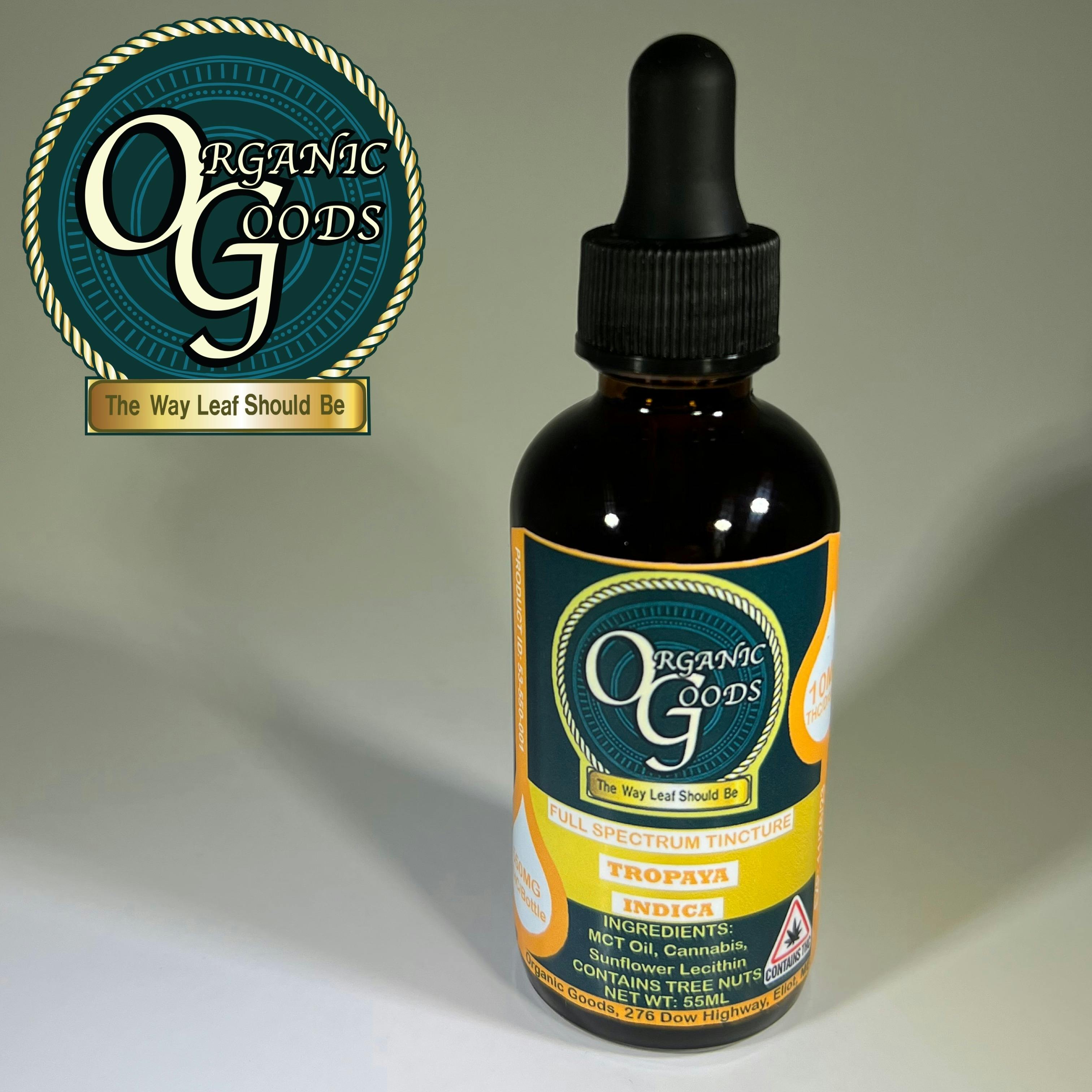 Organic Goods Tincture THC Full Spectrum Tropaya 550 MG - image 1