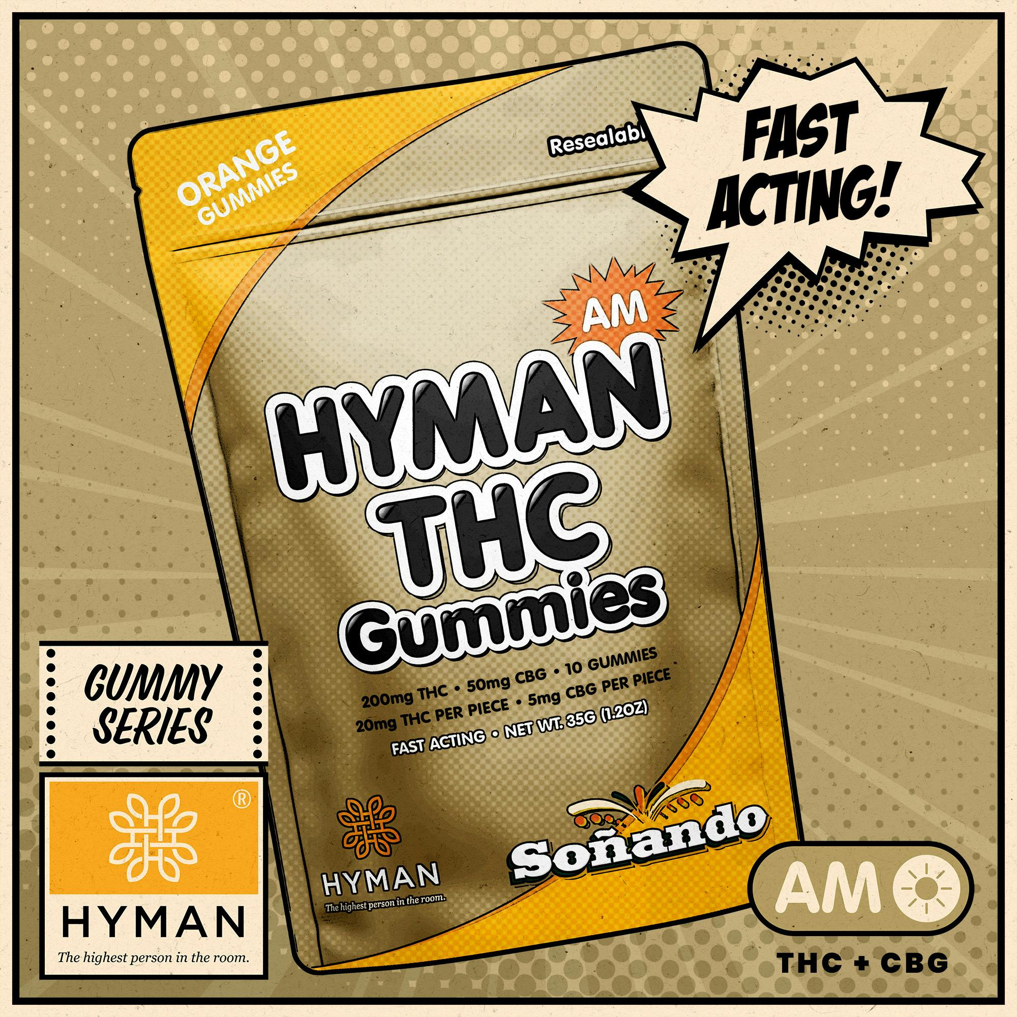 Soñando | AM • Fast Acting 200mg Gummies | HYMAN | MED - image 1