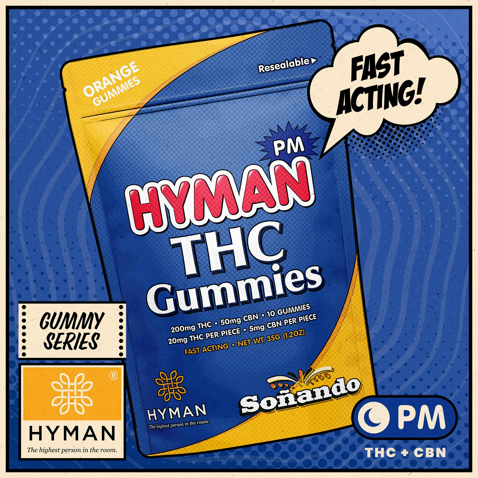 Soñando | PM • Fast Acting 200mg Gummies | HYMAN | MED - image 1
