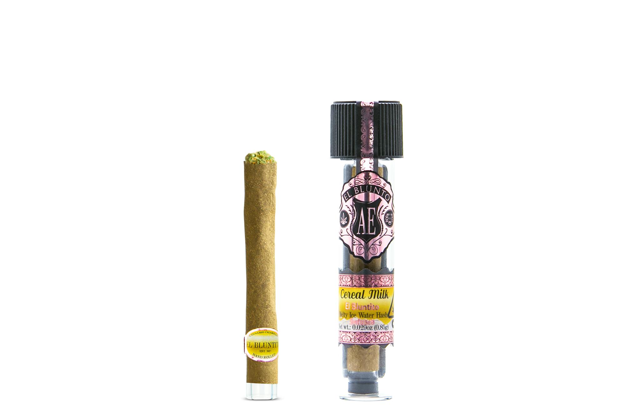 El Bluntito - Cereal Milk - Hash Infused - .85G Cigarillo [Mini Blunt] - image 1
