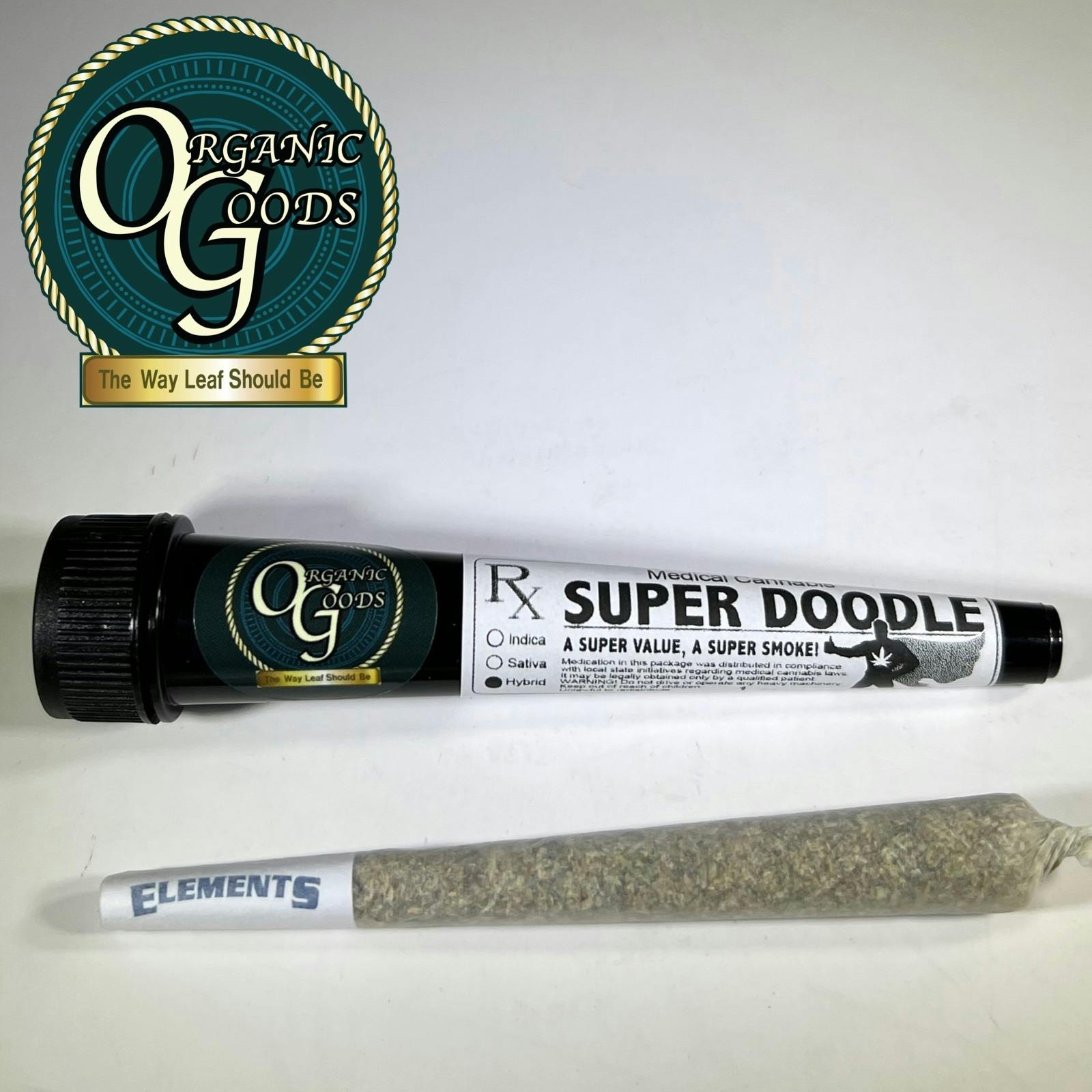 Organic Goods Pre-Roll Super Doodle 1 G - image 1