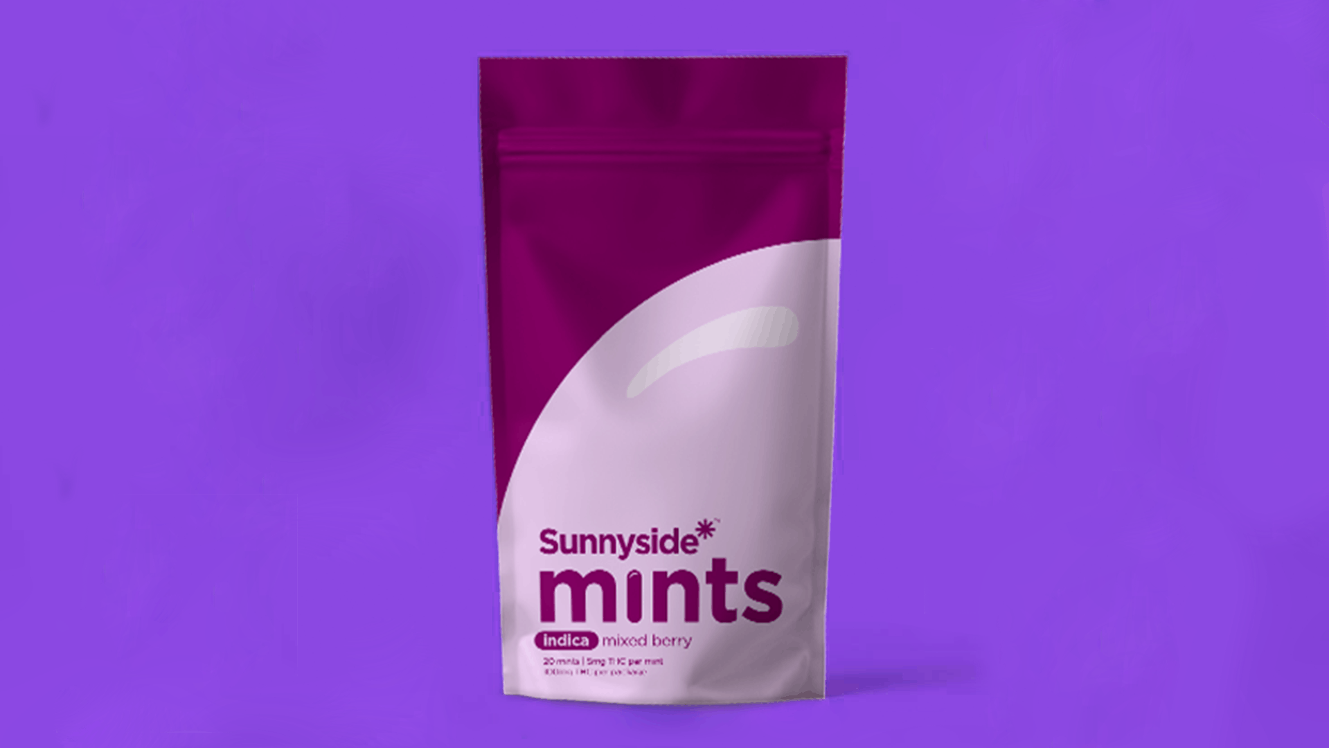 Sunnyside* Mints Mixed Berry Mint 100mg - image 1