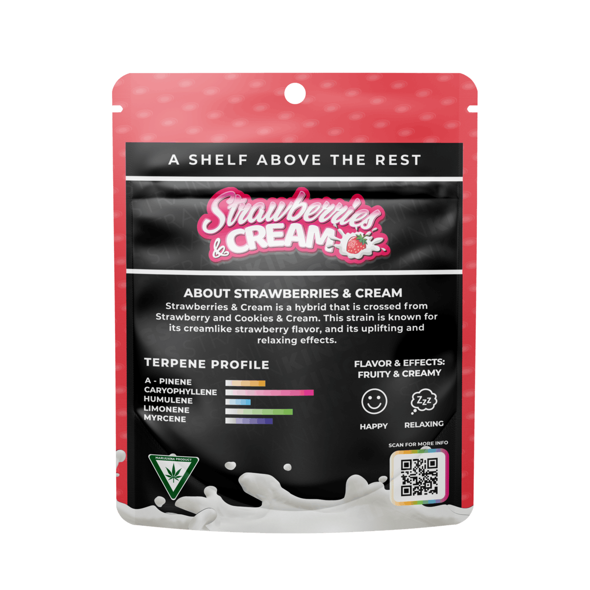 Strawberries and Cream - 3.5G Flower - image 1