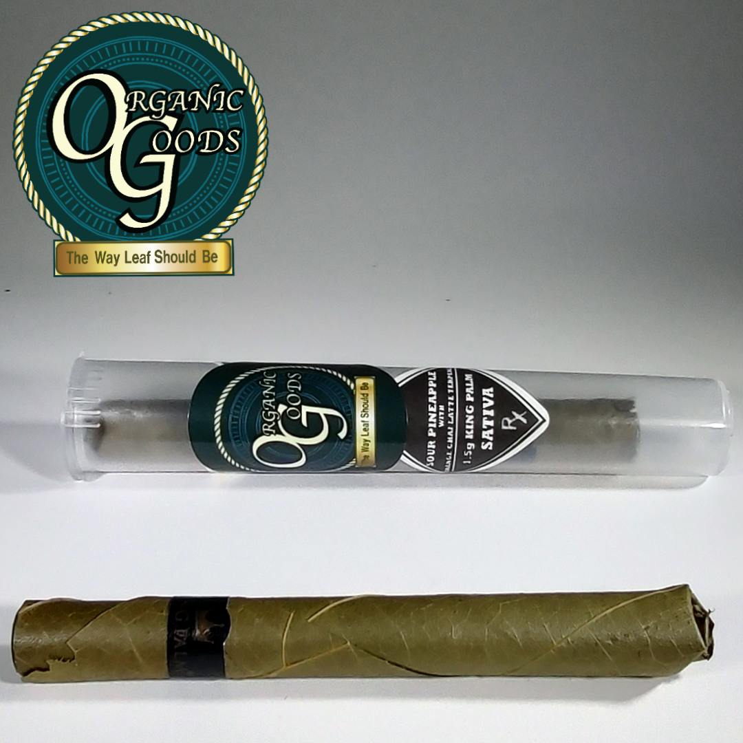 Organic Goods King Palm w/ Terpenes Sour Pineapple 1.5 G - image 1