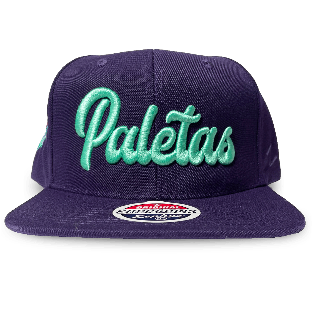 Paletas: Purple- Snapback Hat (Wordmark) - image 2