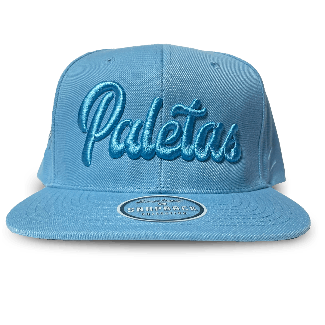 Paletas: Light Blue- Snapback Hat (Wordmark) - image 1
