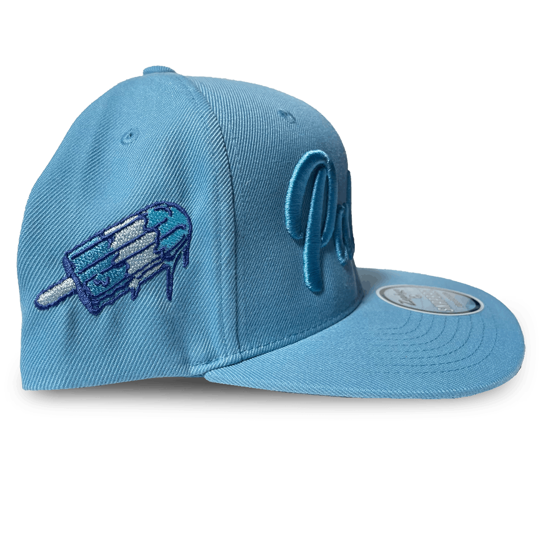 Paletas: Light Blue- Snapback Hat (Wordmark) - image 2
