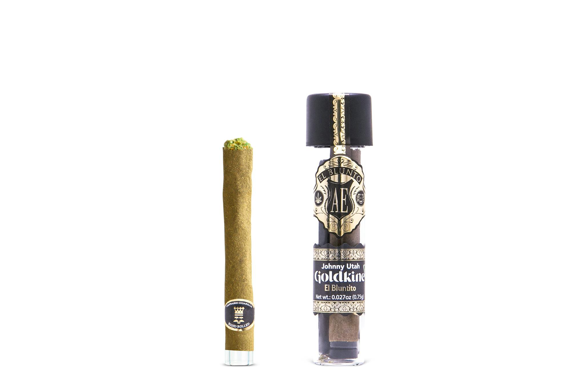 El Bluntito x Goldkine - Johnny Utah - .75G Cigarillo [Mini Blunt] - image 1
