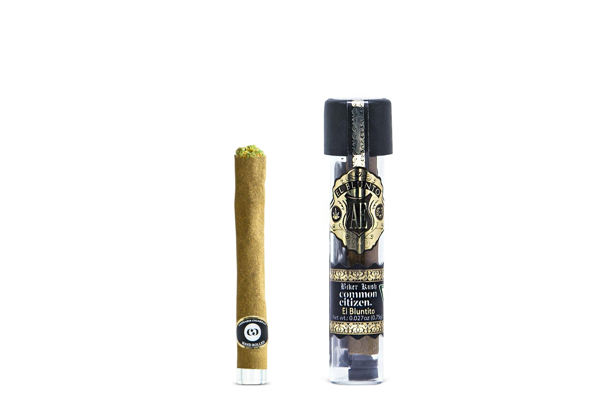 El Bluntito x Common Citizen - Biker Kush - .75G Cigarillo [Mini Blunt] - image 1