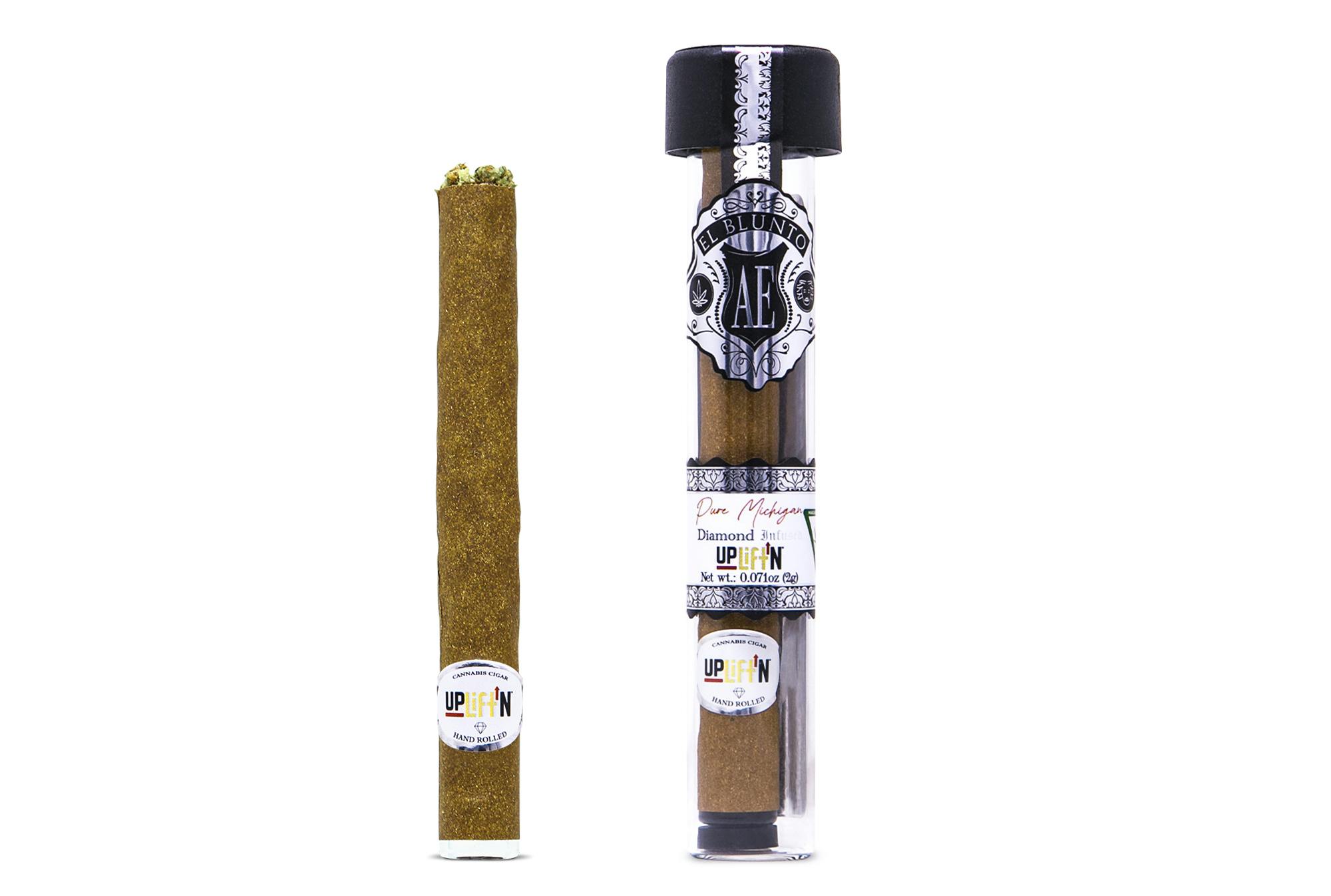 El Blunto x Uplift'N - Pure Michigan - Diamond Infused 2G [Blunt] - image 1