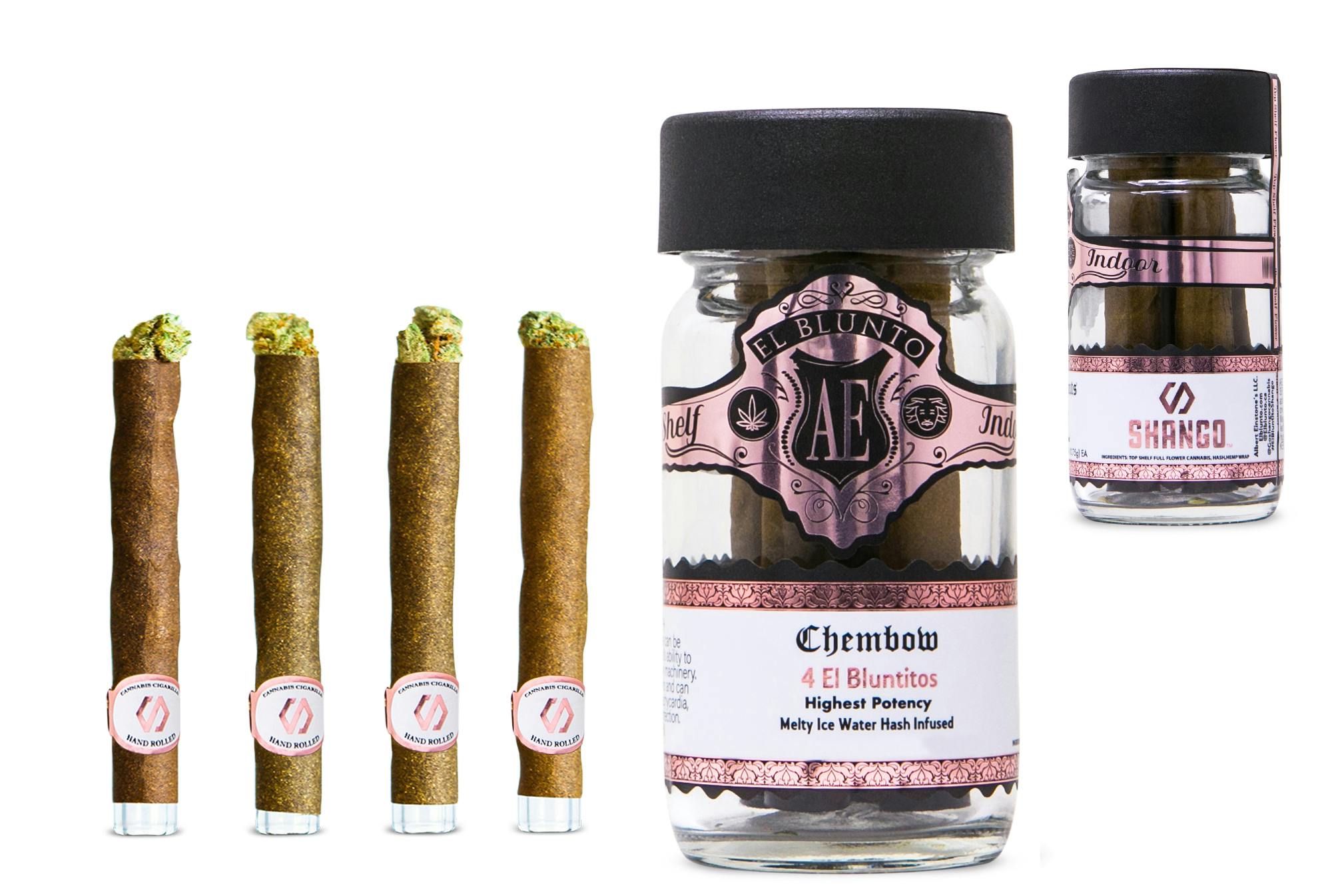 El Bluntito x Shango - 4-Pack - Chembow - Hash Infused - 4 x .85G - image 1