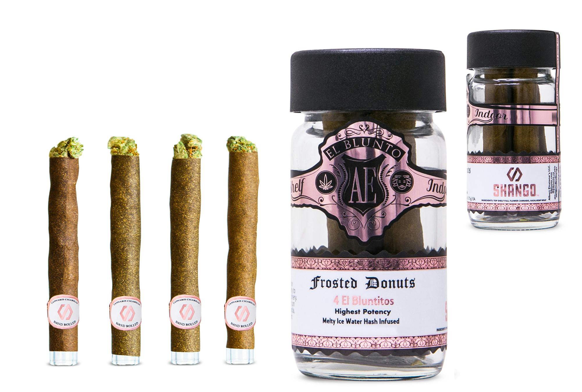 El Bluntito x Shango - 4-Pack - Frosted Donuts - Hash Infused - 4 x .85G - image 1