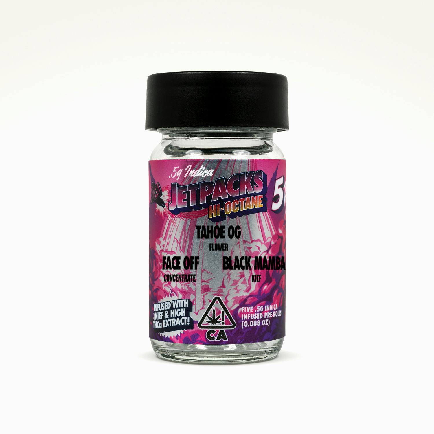 Tahoe OG / Face Off / Black Mamba Hi-Octane (0.5G Infused 5 pack) - image 1