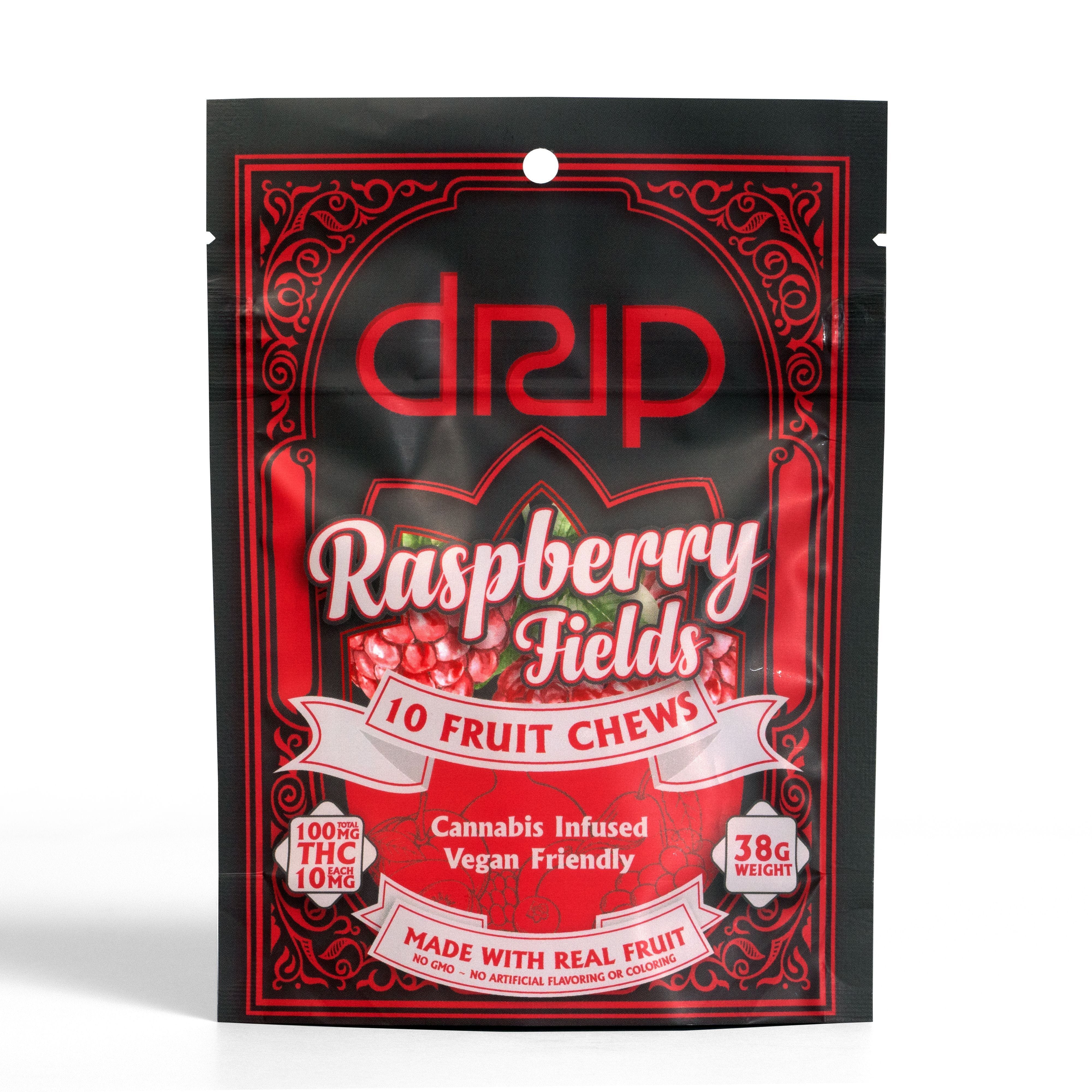 Fruit Chews - Raspberry Fields 100mg - image 2