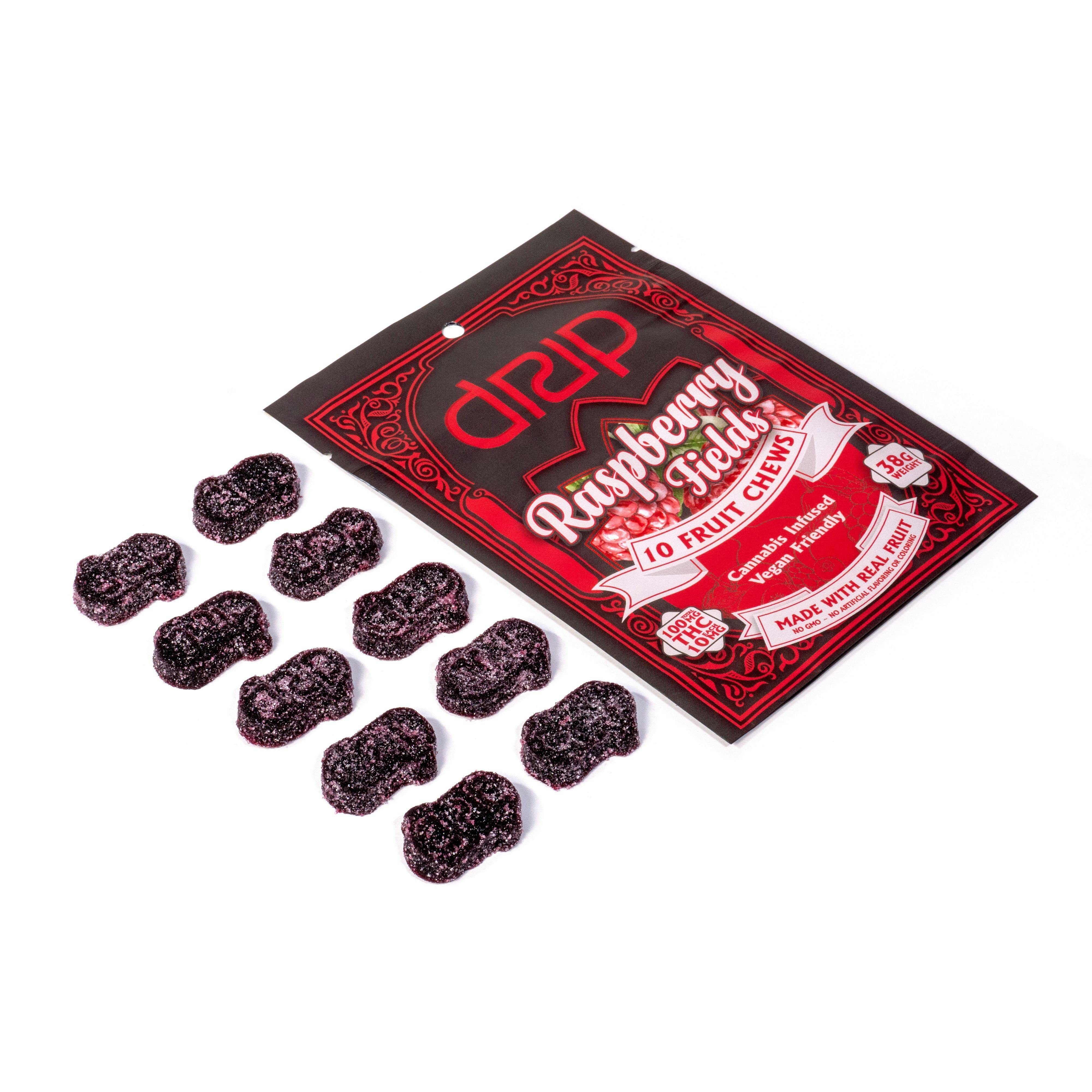 Fruit Chews - Raspberry Fields Night: 50mgTHC, 50mgCBN, 50mg MTN - image 1