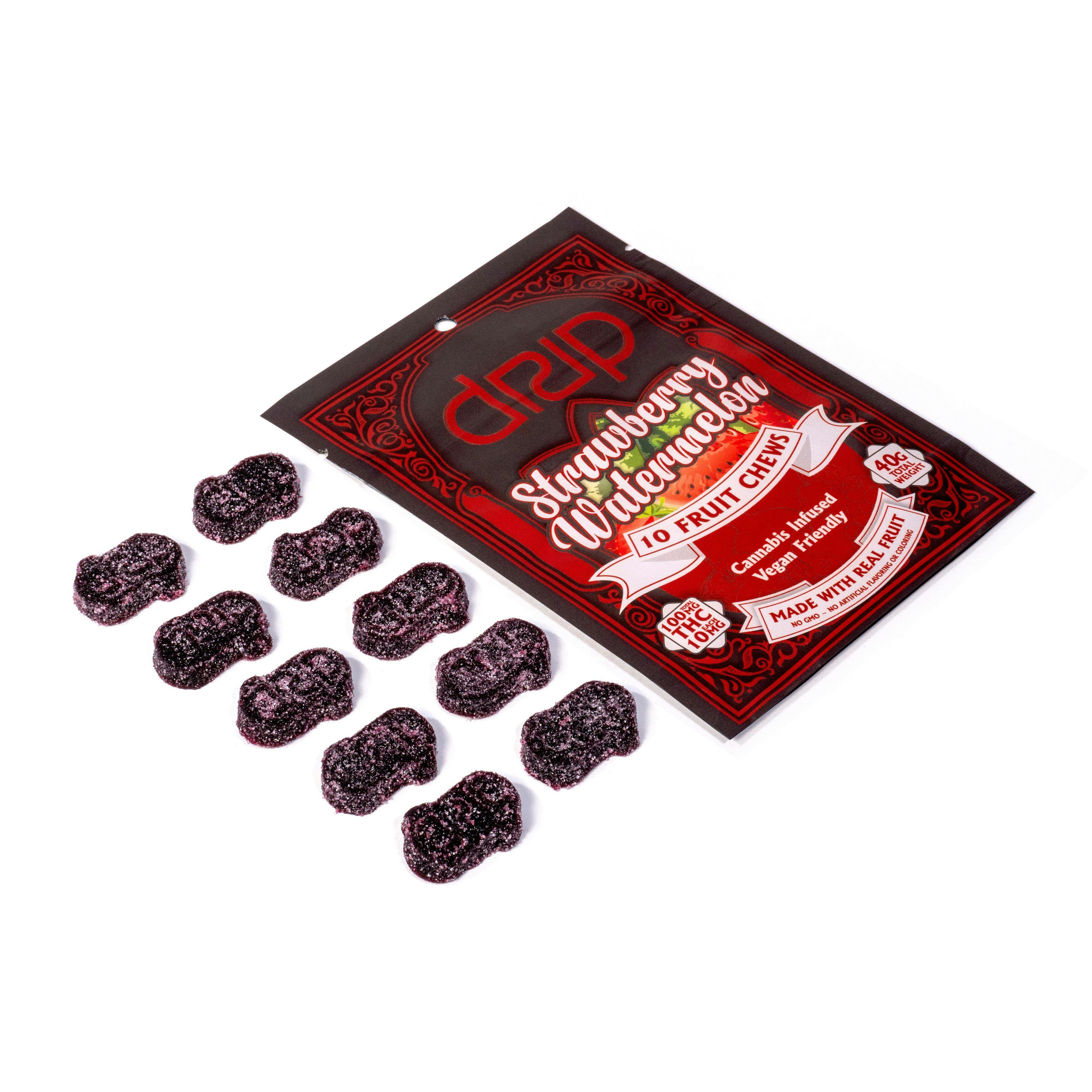 Fruit Chews - Strawberry Watermelon 100mg - image 1