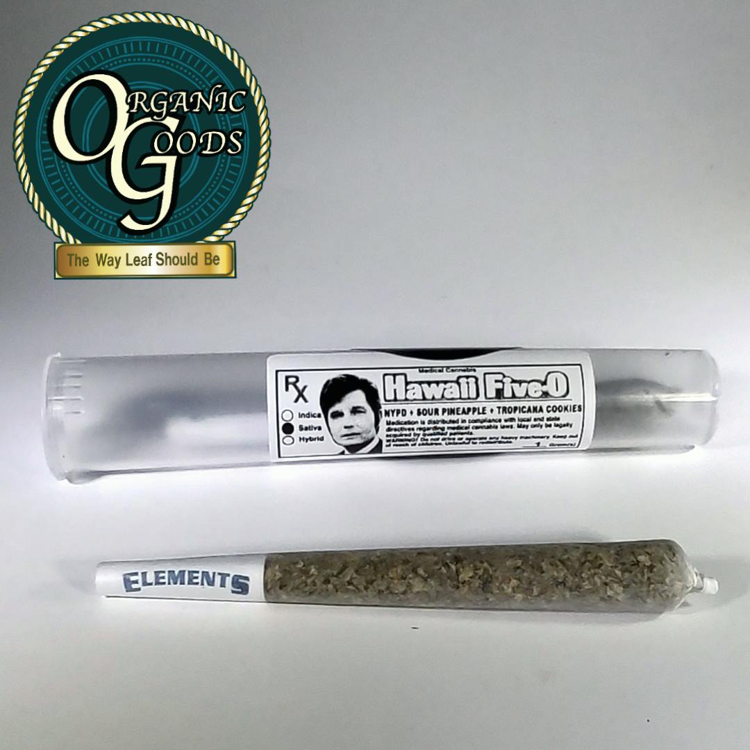 Organic Goods Pre-Roll Hawaii Five-O 1 G - image 1