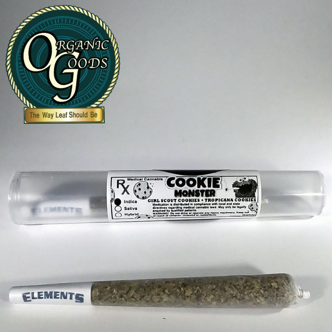 Cookie Monster Pre-Roll 1g - image 1