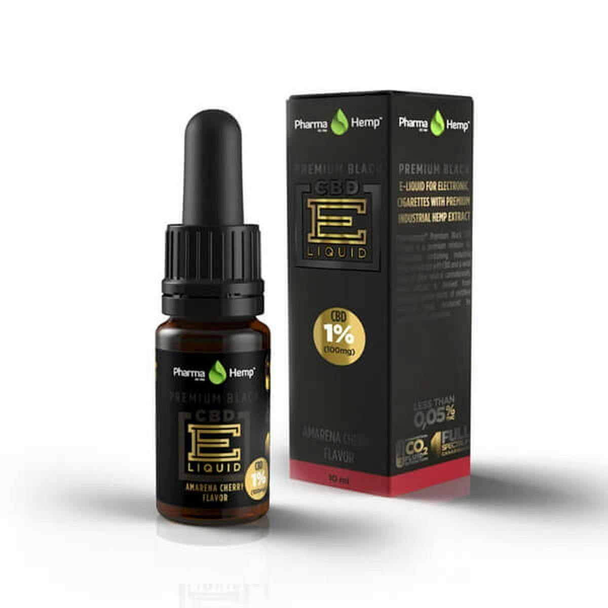 PREMIUM BLACK CBD E-LIQUID 1% thumbnail 2