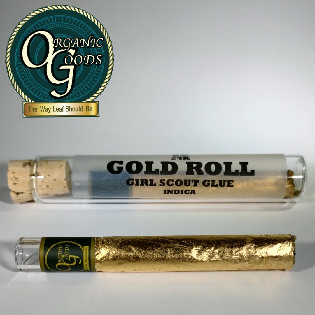 Gold Roll Girl Scout Glue Pre-Roll 2g - image 1